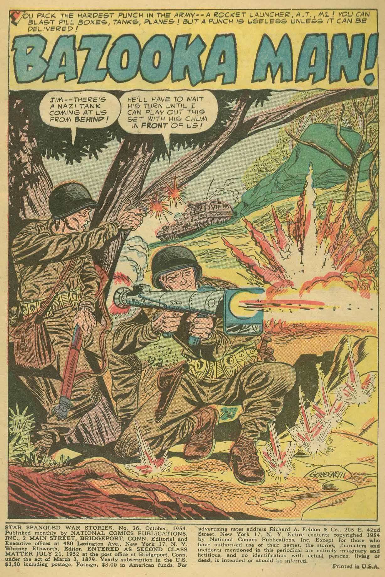 Read online Star Spangled War Stories (1952) comic -  Issue #26 - 3