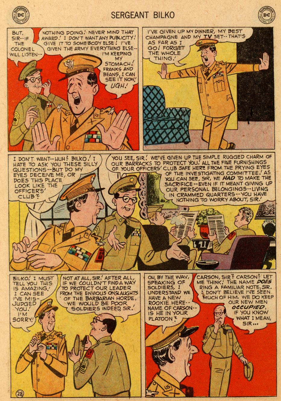 Read online Sergeant Bilko comic -  Issue #5 - 30