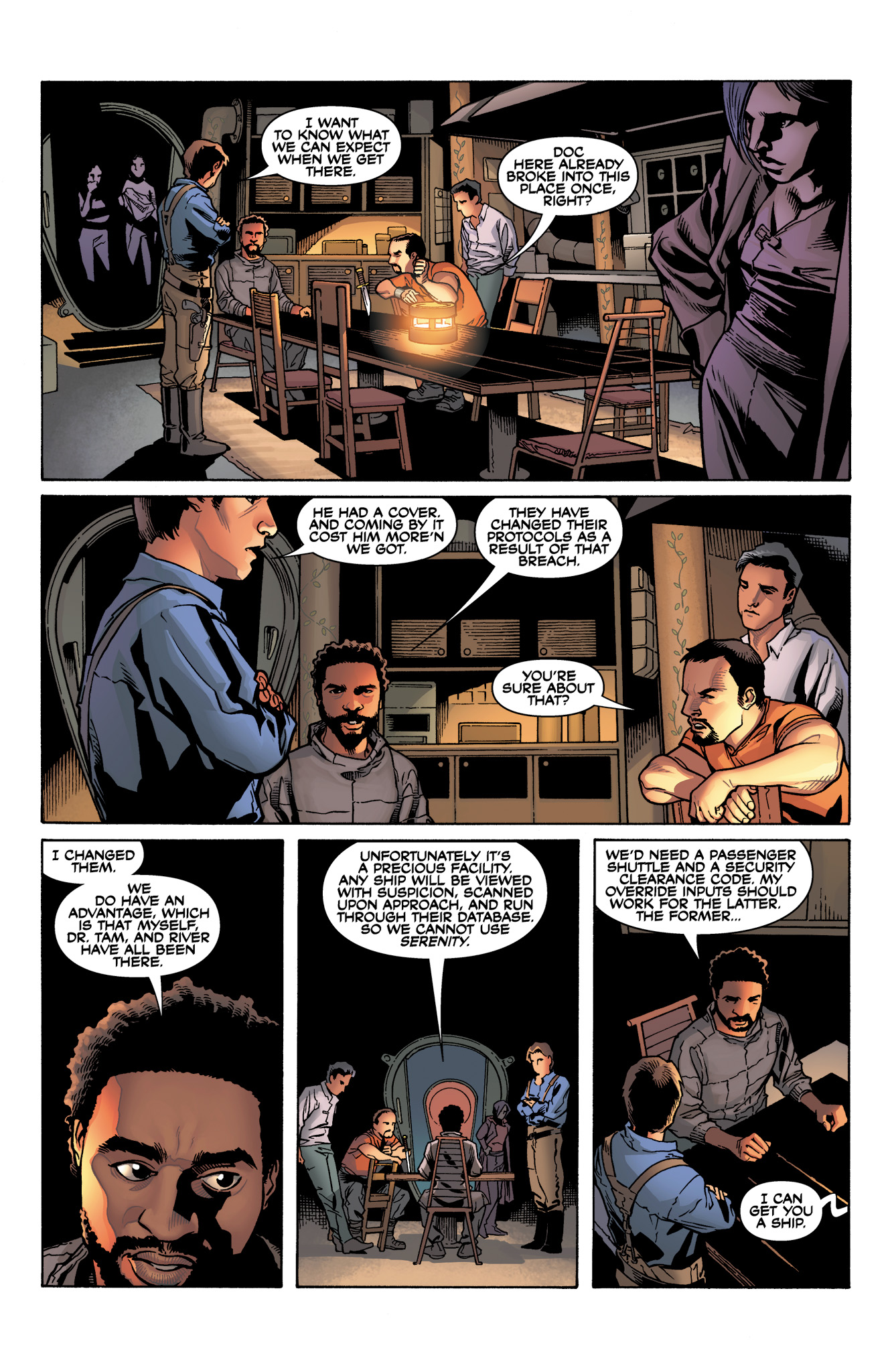 Read online Serenity: Firefly Class 03-K64  Leaves on the Wind comic -  Issue #4 - 7