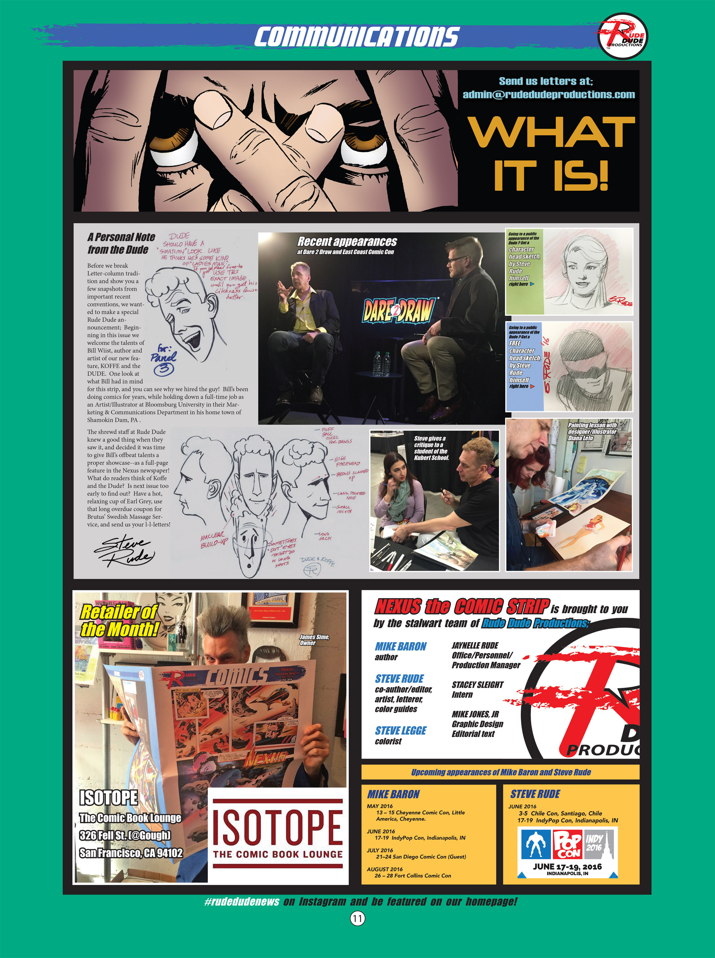 Read online Nexus: The Comic Strip comic -  Issue #4 - 11