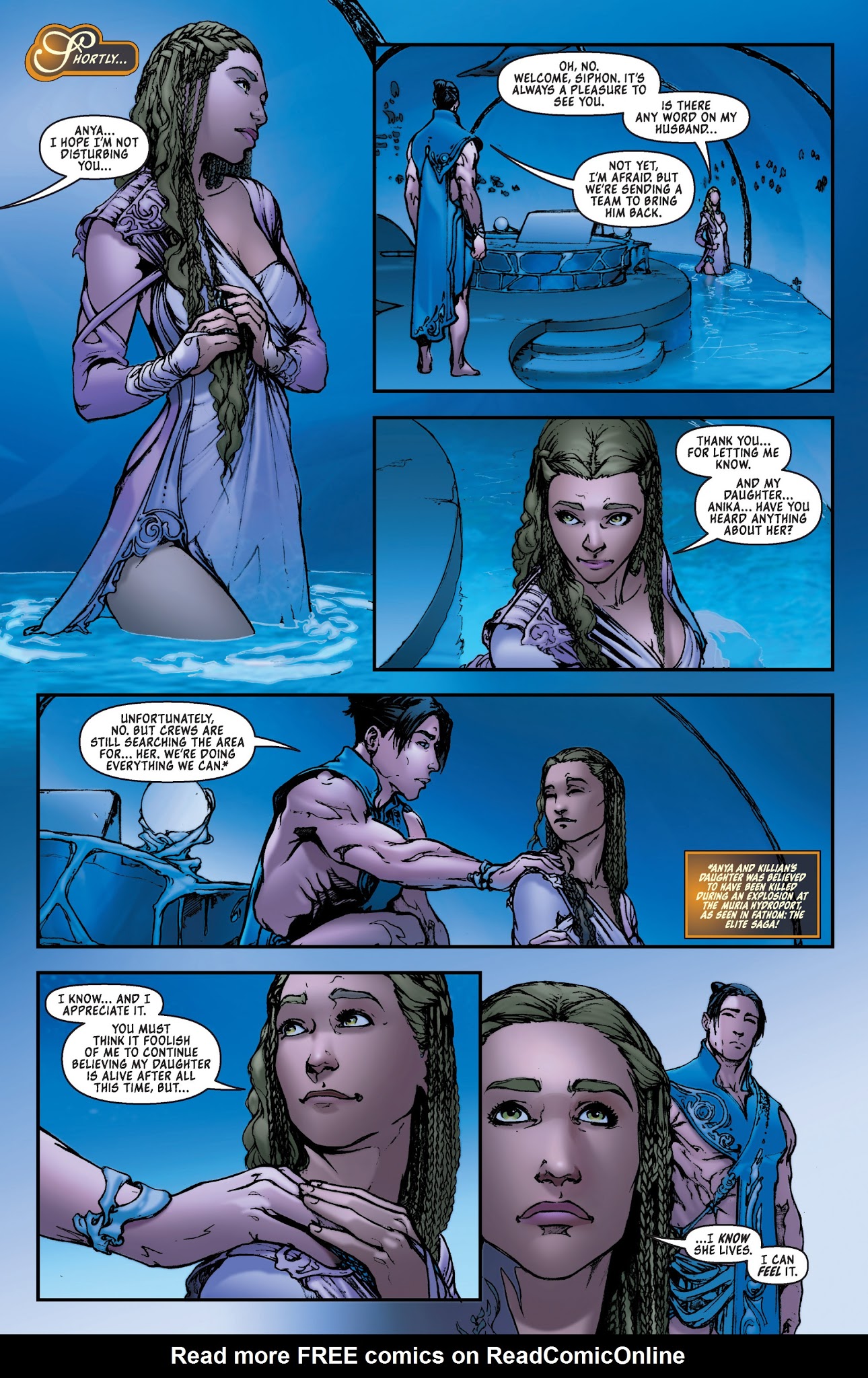 Read online Michael Turner's Fathom (2013) comic -  Issue #6 - 8