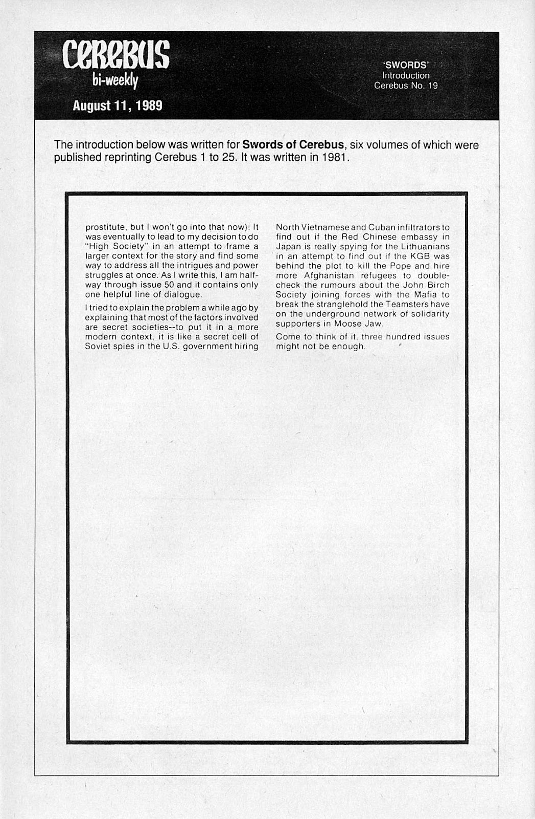 Cerebus issue 19 - Page 4