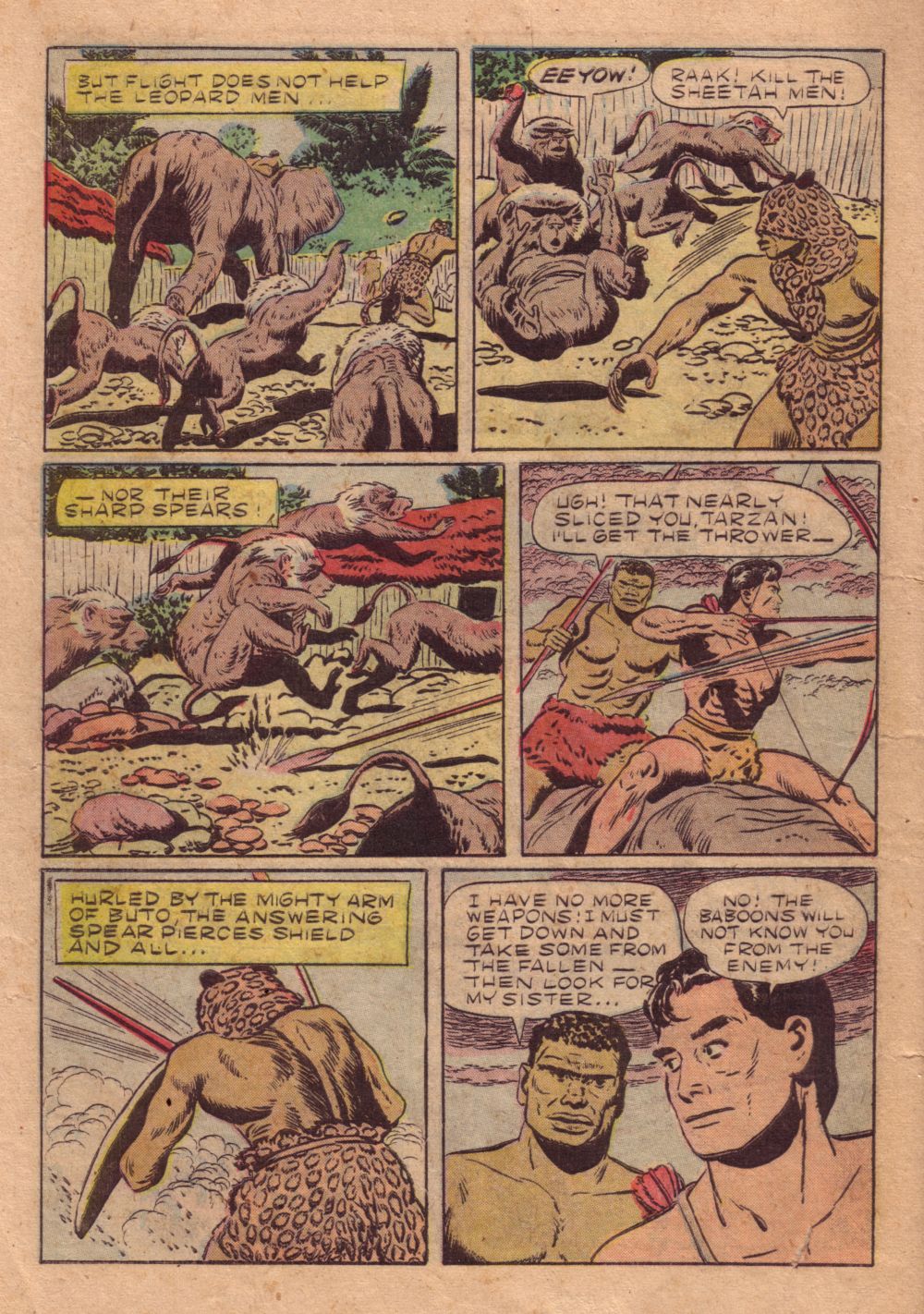 Read online Tarzan (1948) comic -  Issue #40 - 38