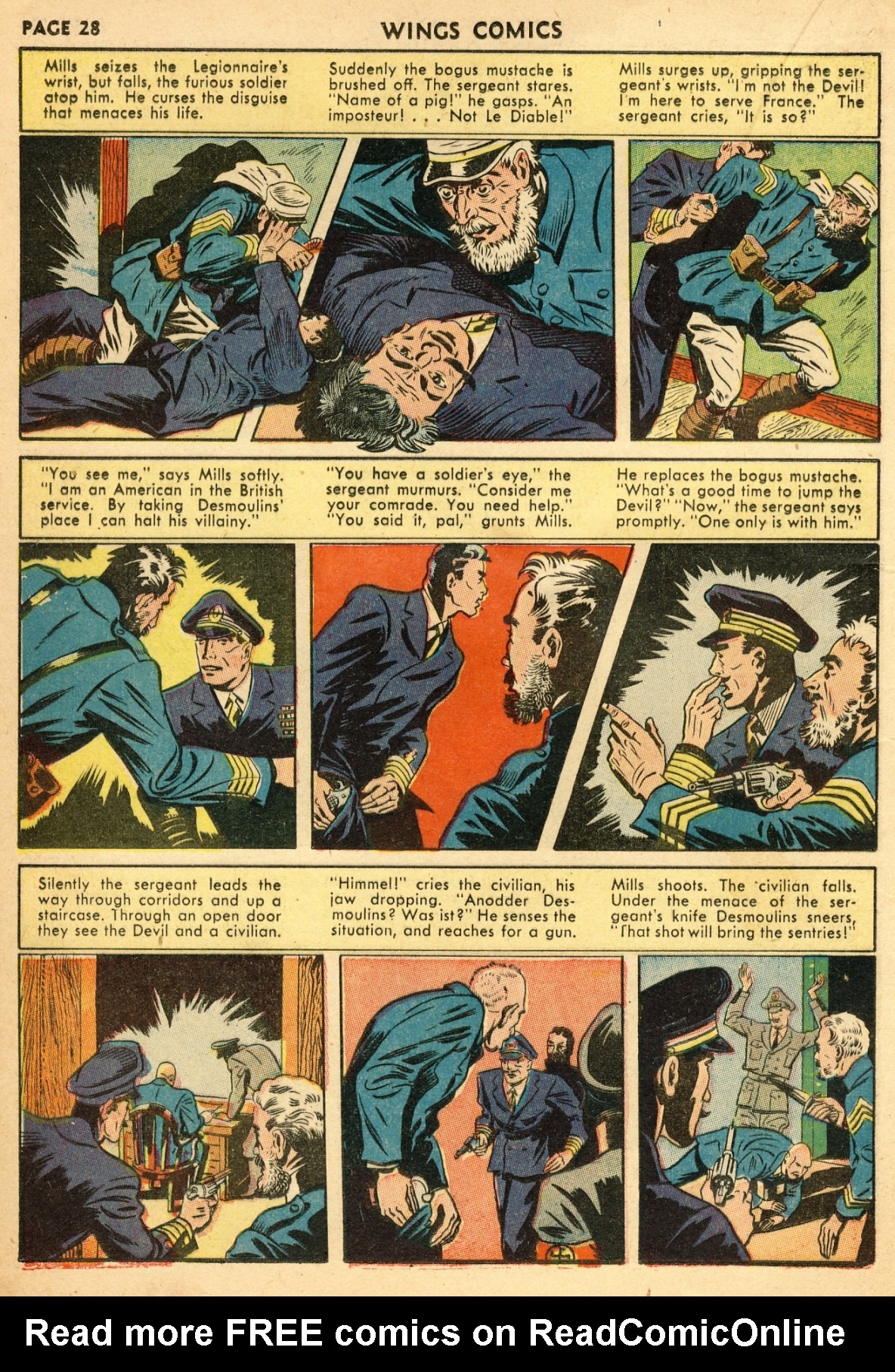 Read online Wings Comics comic -  Issue #22 - 30