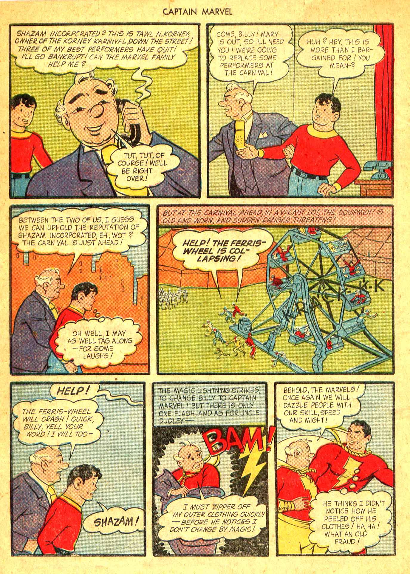 Captain Marvel Adventures Issue #43 #43 - English 6