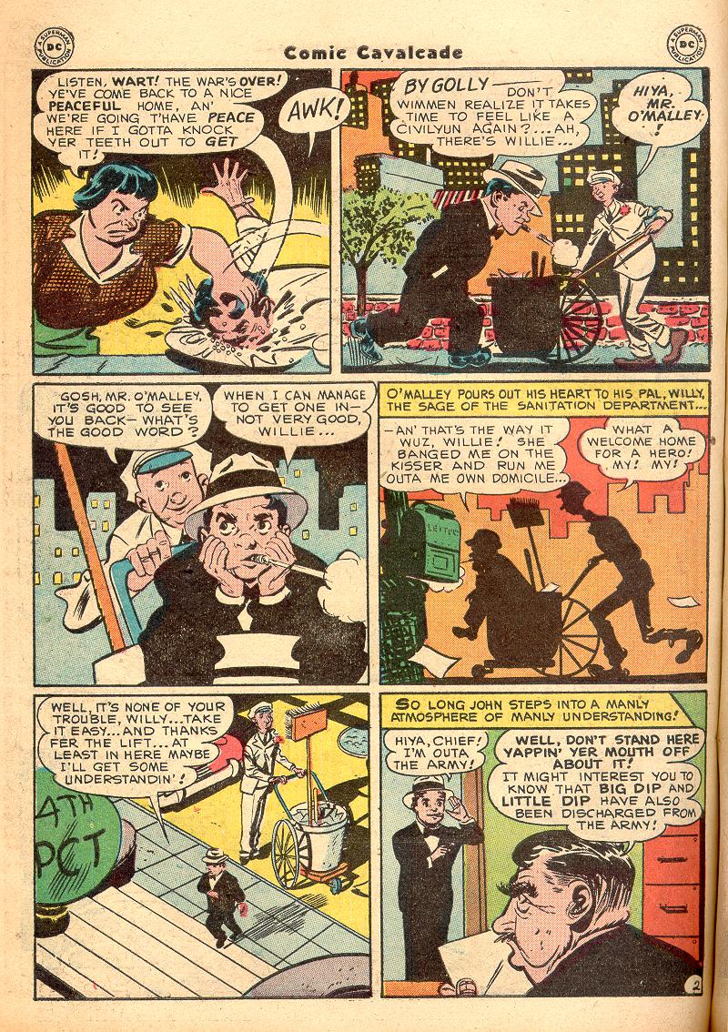 Read online Comic Cavalcade comic -  Issue #20 - 54