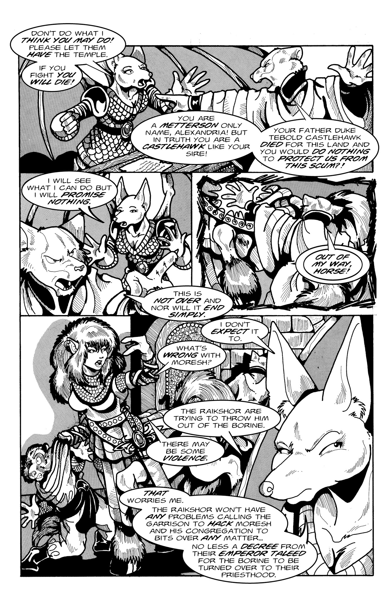 Read online Tall Tails: The Peacekeepers comic -  Issue #1 - 6