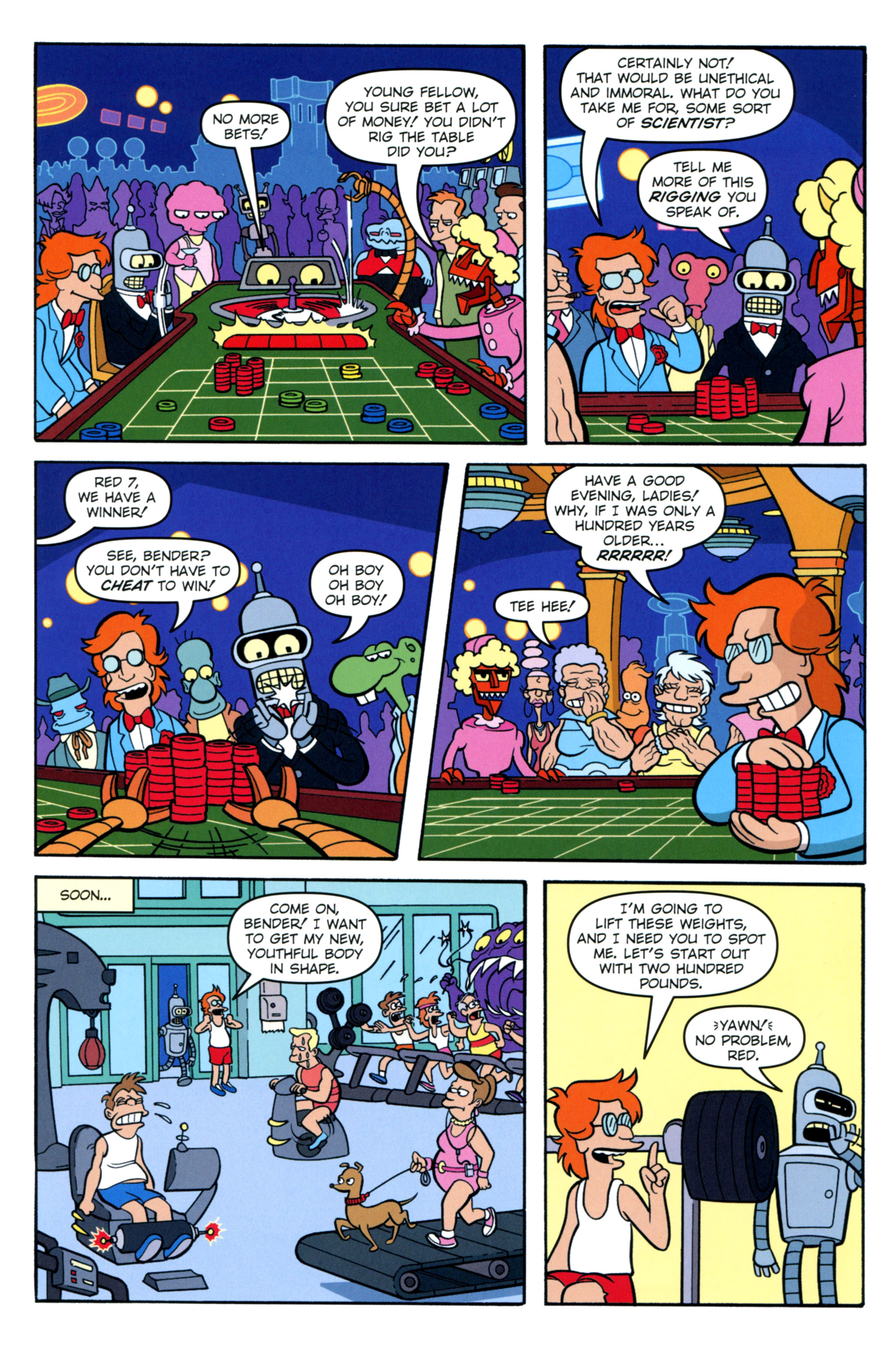 Read online Futurama Comics comic -  Issue #70 - 11