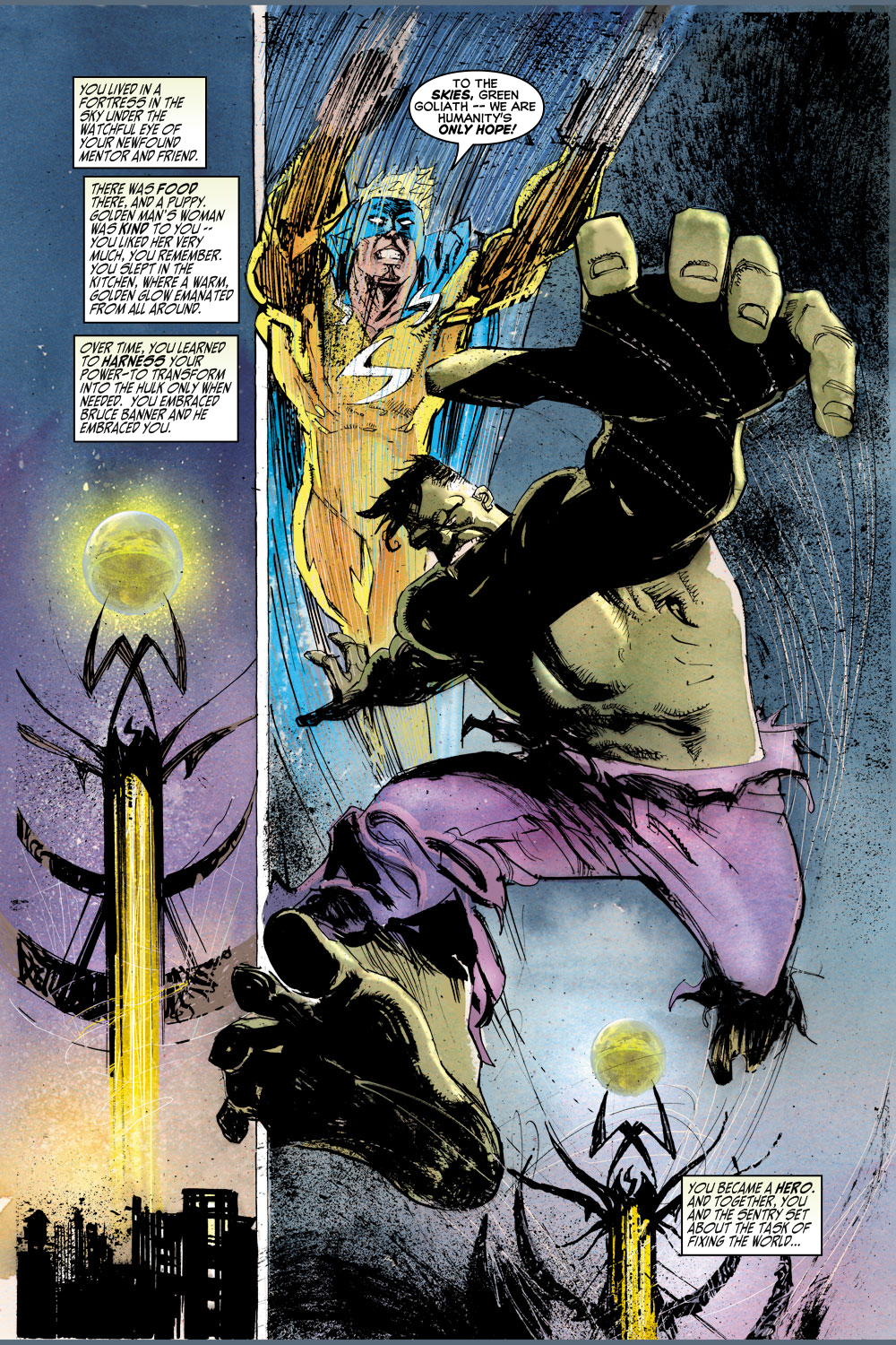 Read online Sentry/Hulk comic -  Issue # Full - 9