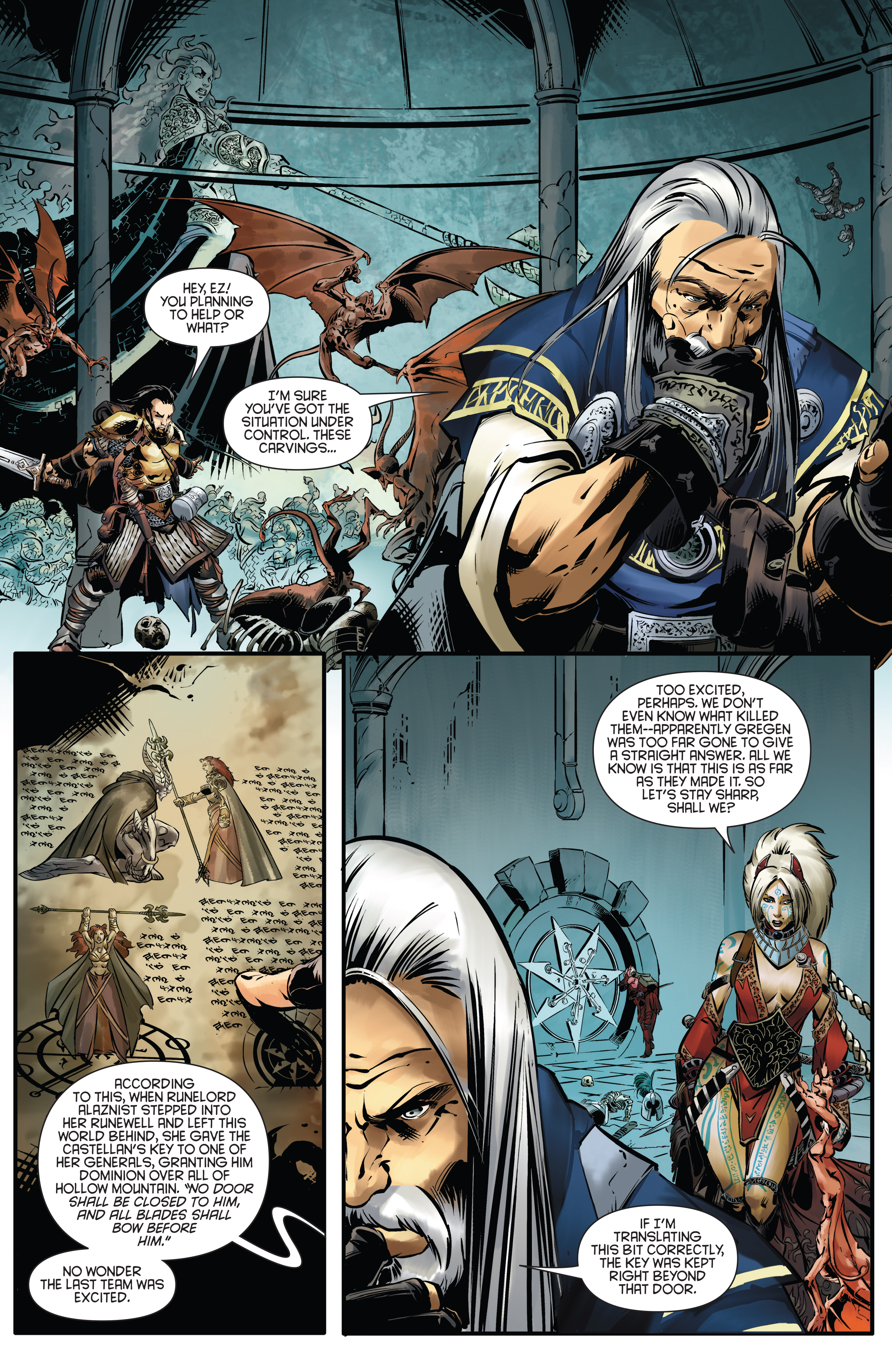 Read online Pathfinder: Hollow Mountain comic -  Issue #1 - 16