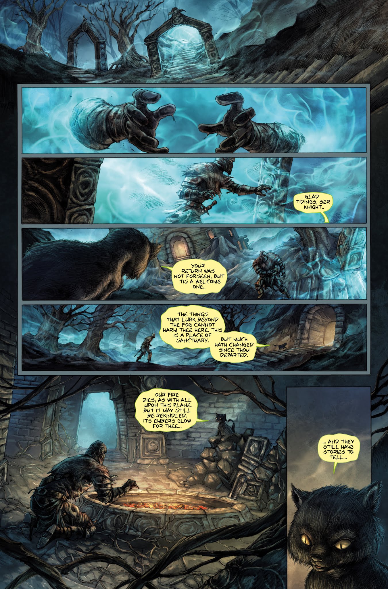 Read online Dark Souls: Tales of Ember comic -  Issue #1 - 7