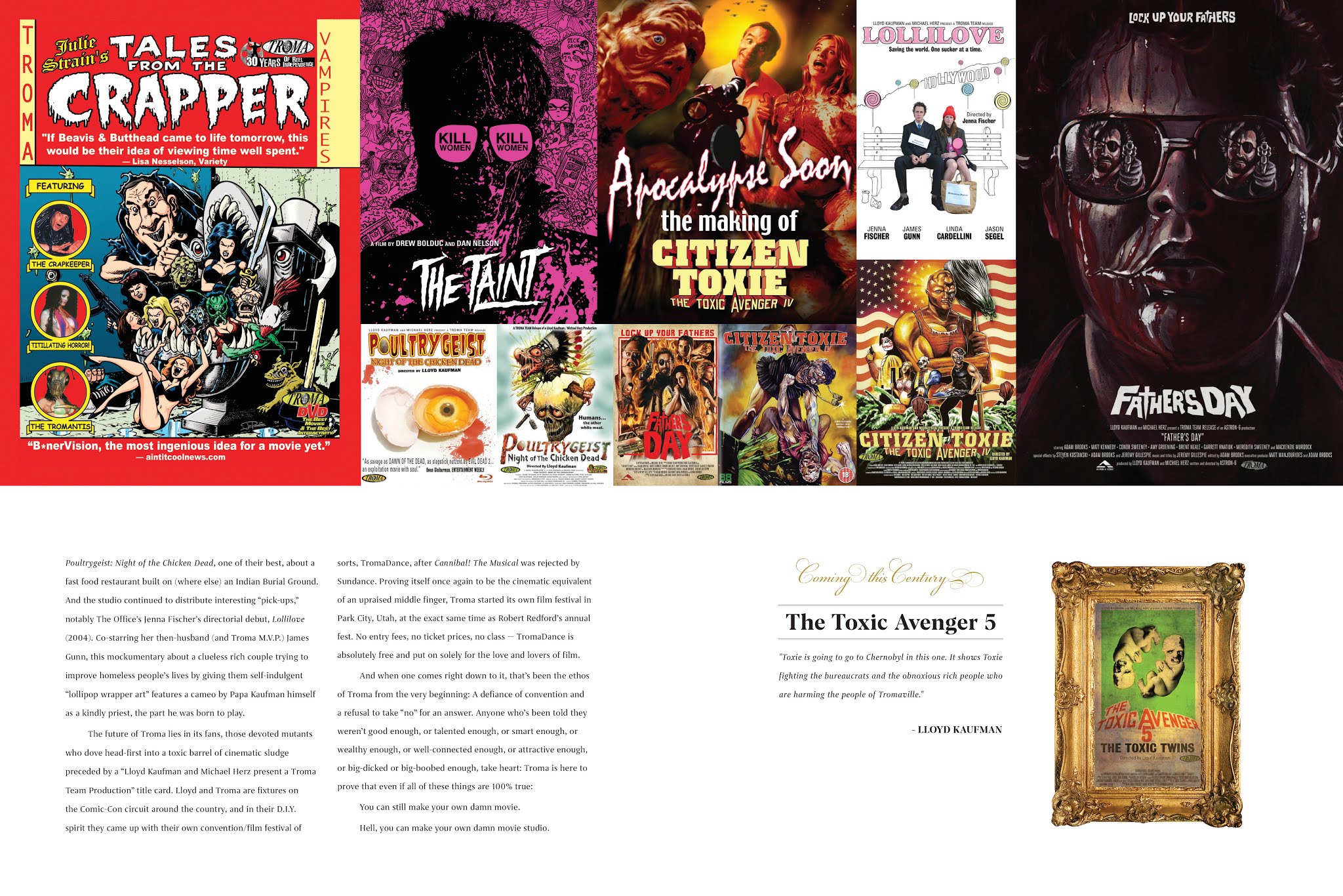Read online The Art of Troma comic -  Issue # TPB (Part 2) - 78