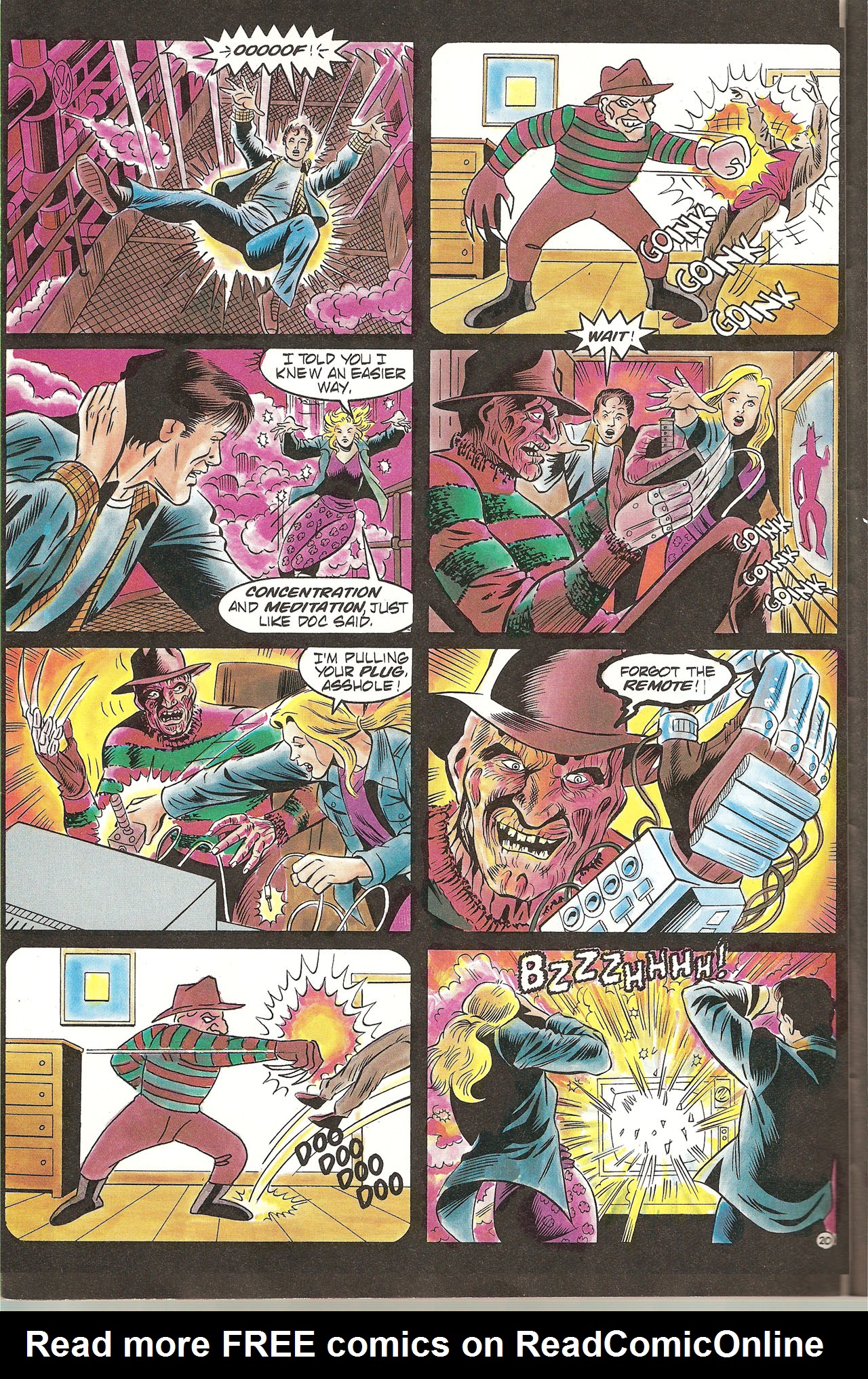 Read online Freddy's Dead: The Final Nightmare comic -  Issue #2 - 22