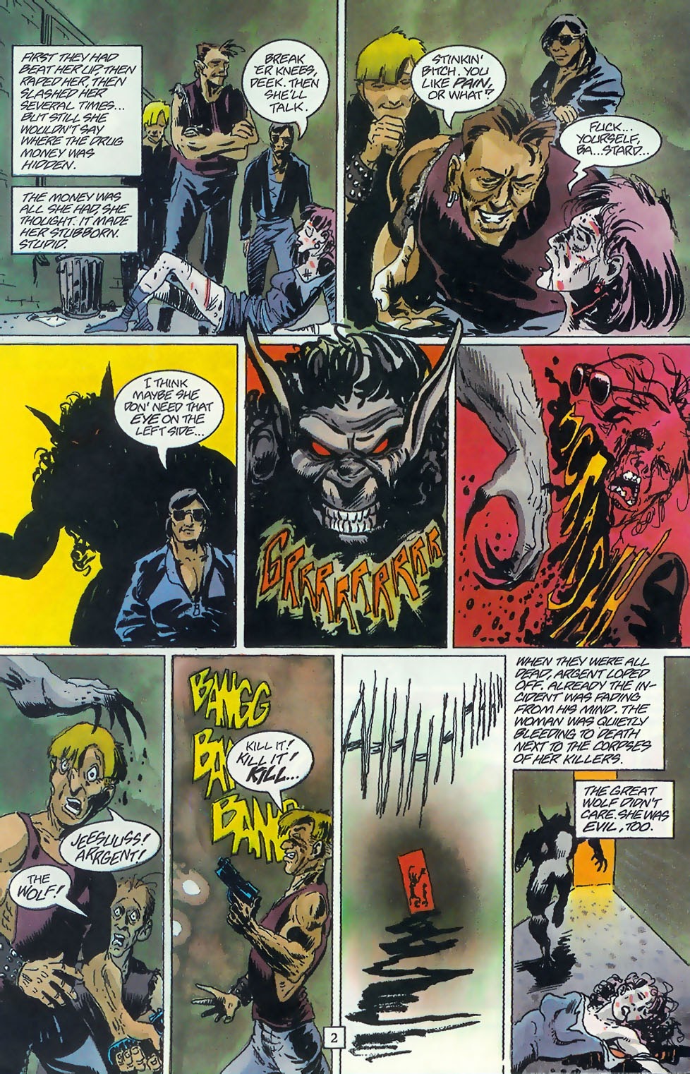Read online Silverback comic -  Issue #3 - 3
