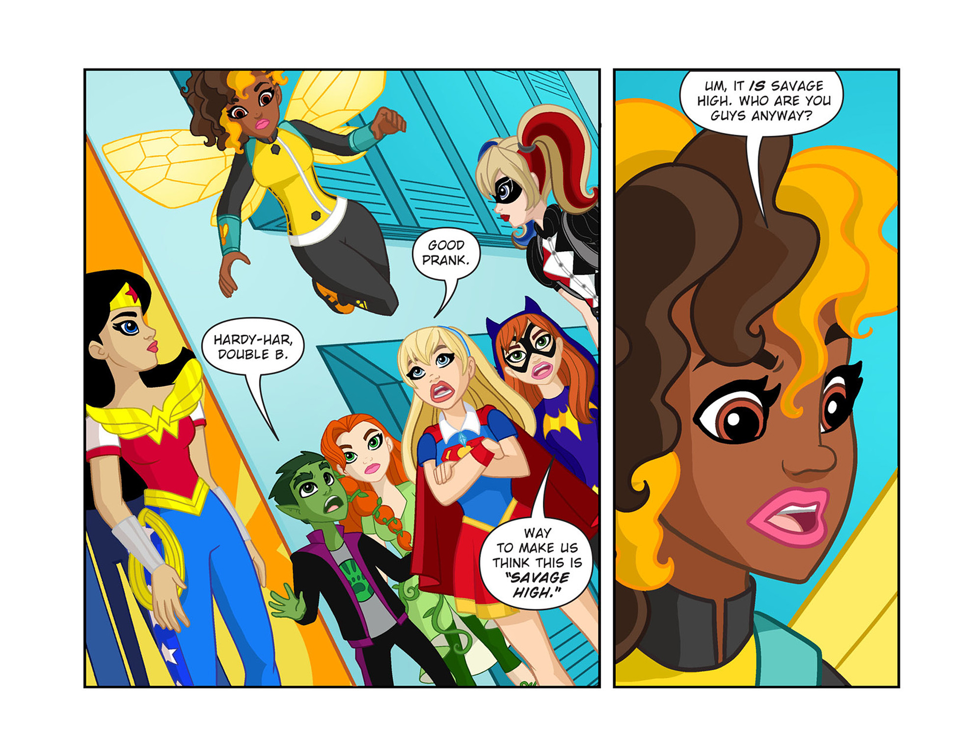 Read online DC Super Hero Girls: Past Times at Super Hero High comic -  Issue #5 - 5