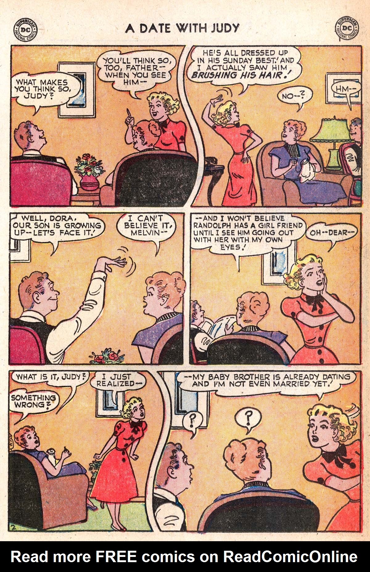 Read online A Date with Judy comic -  Issue #33 - 21