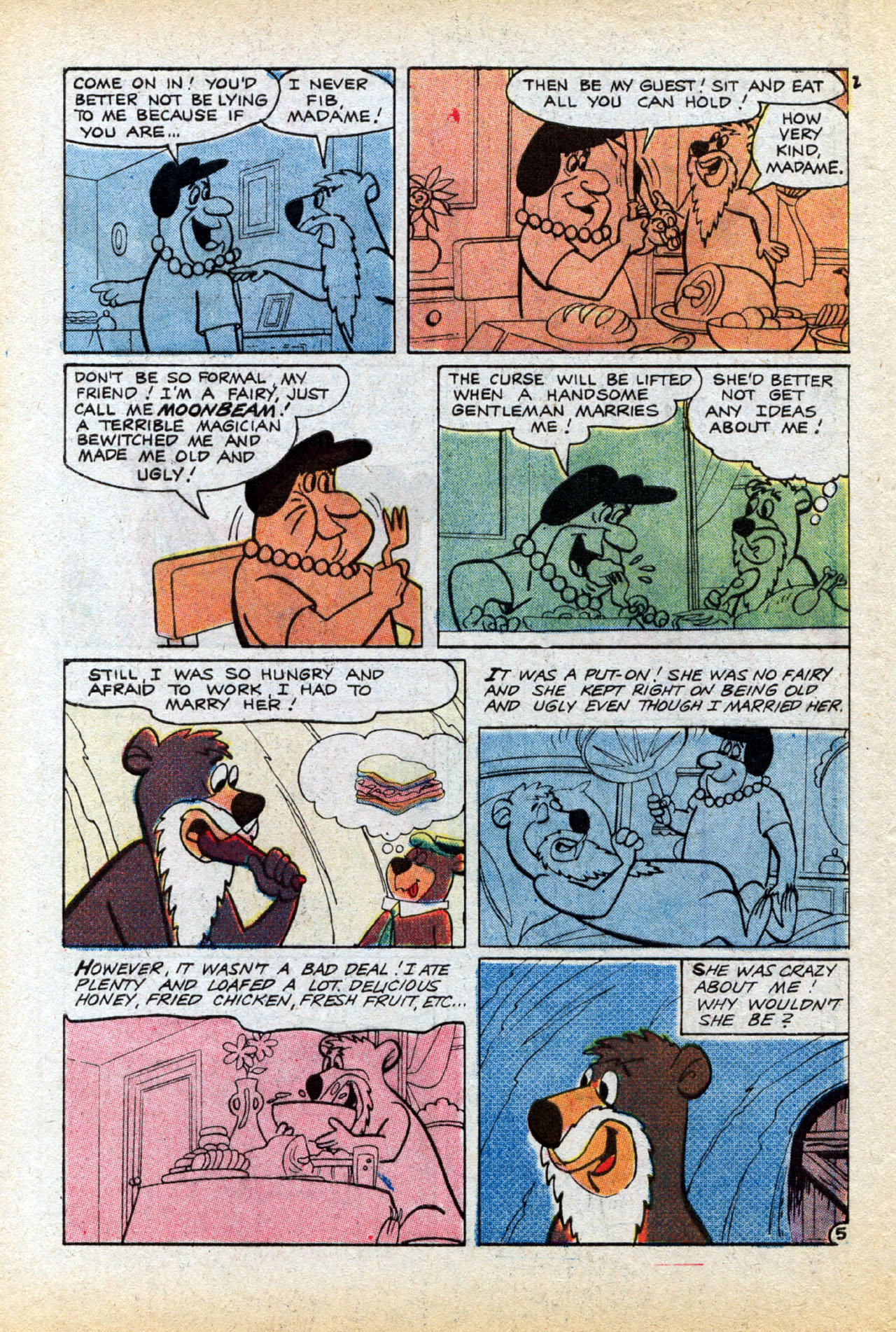 Read online Yogi Bear (1970) comic -  Issue #9 - 27