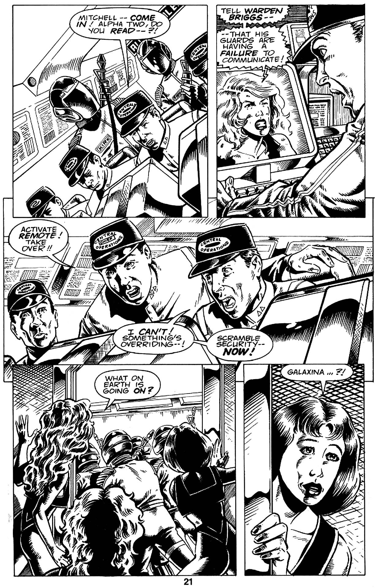 Read online Galaxina comic -  Issue #2 - 24