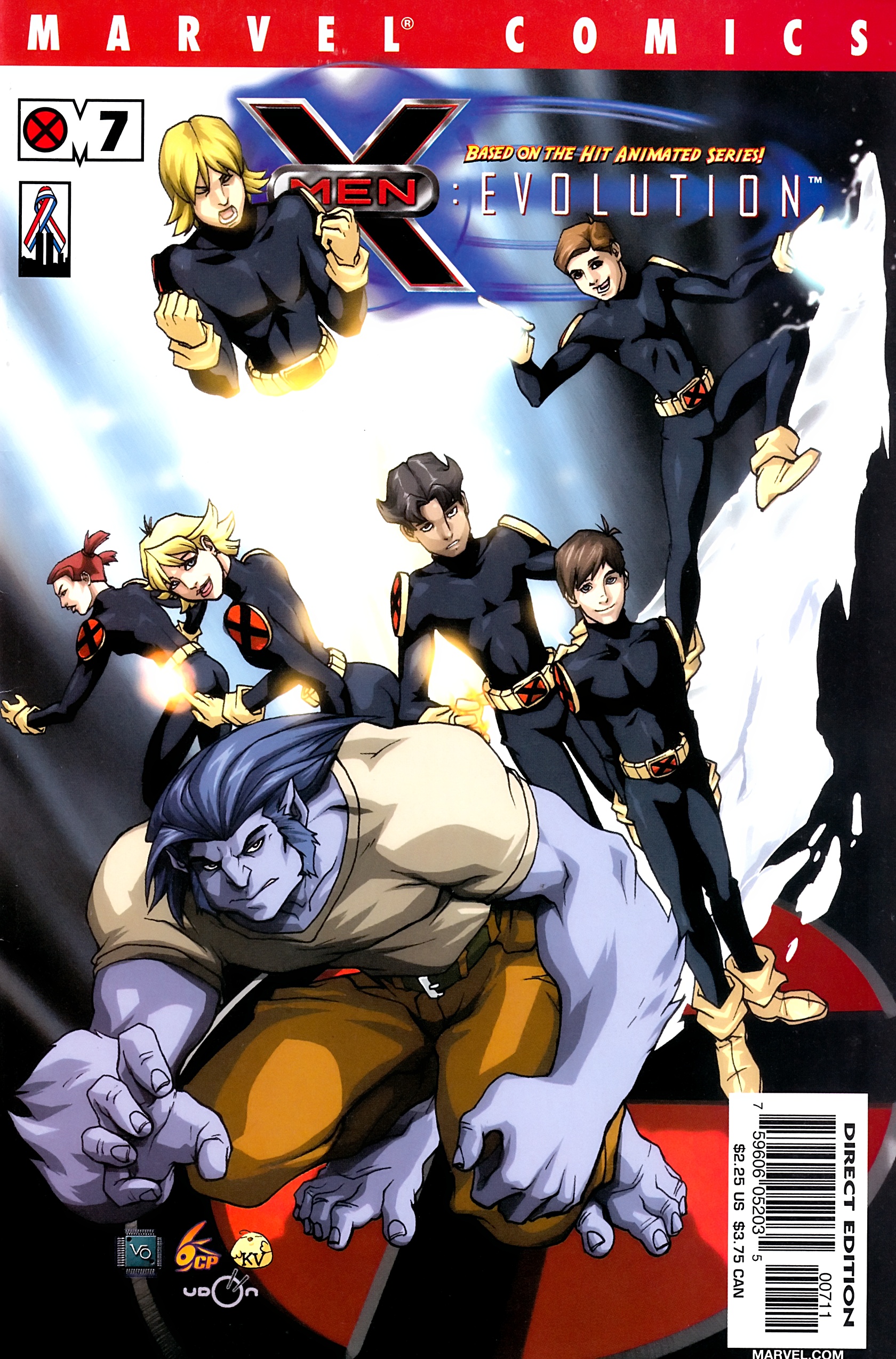 Read online X-Men: Evolution comic -  Issue #7 - 1