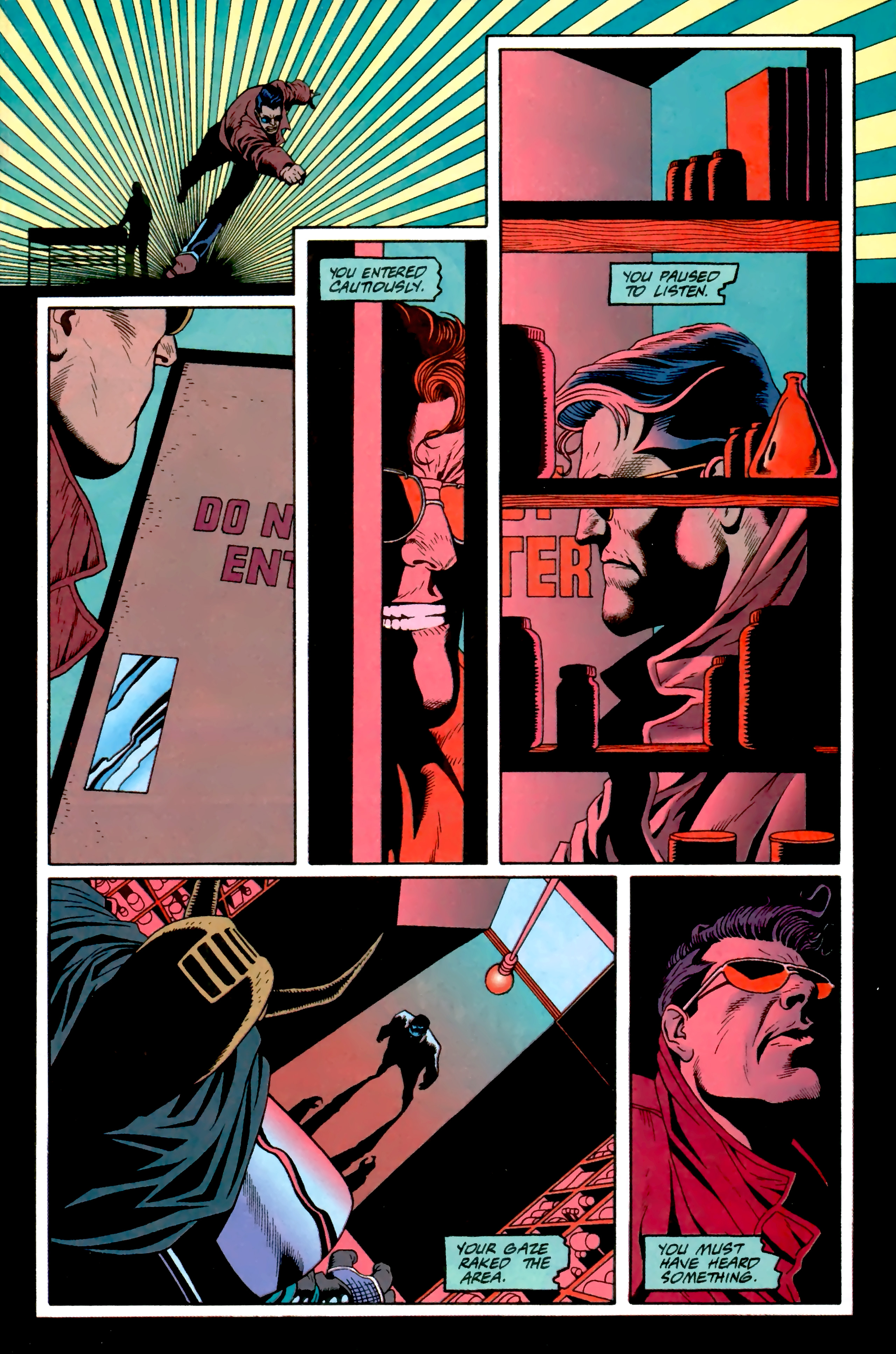 Read online Batman: Sword of Azrael comic -  Issue #3 - 5
