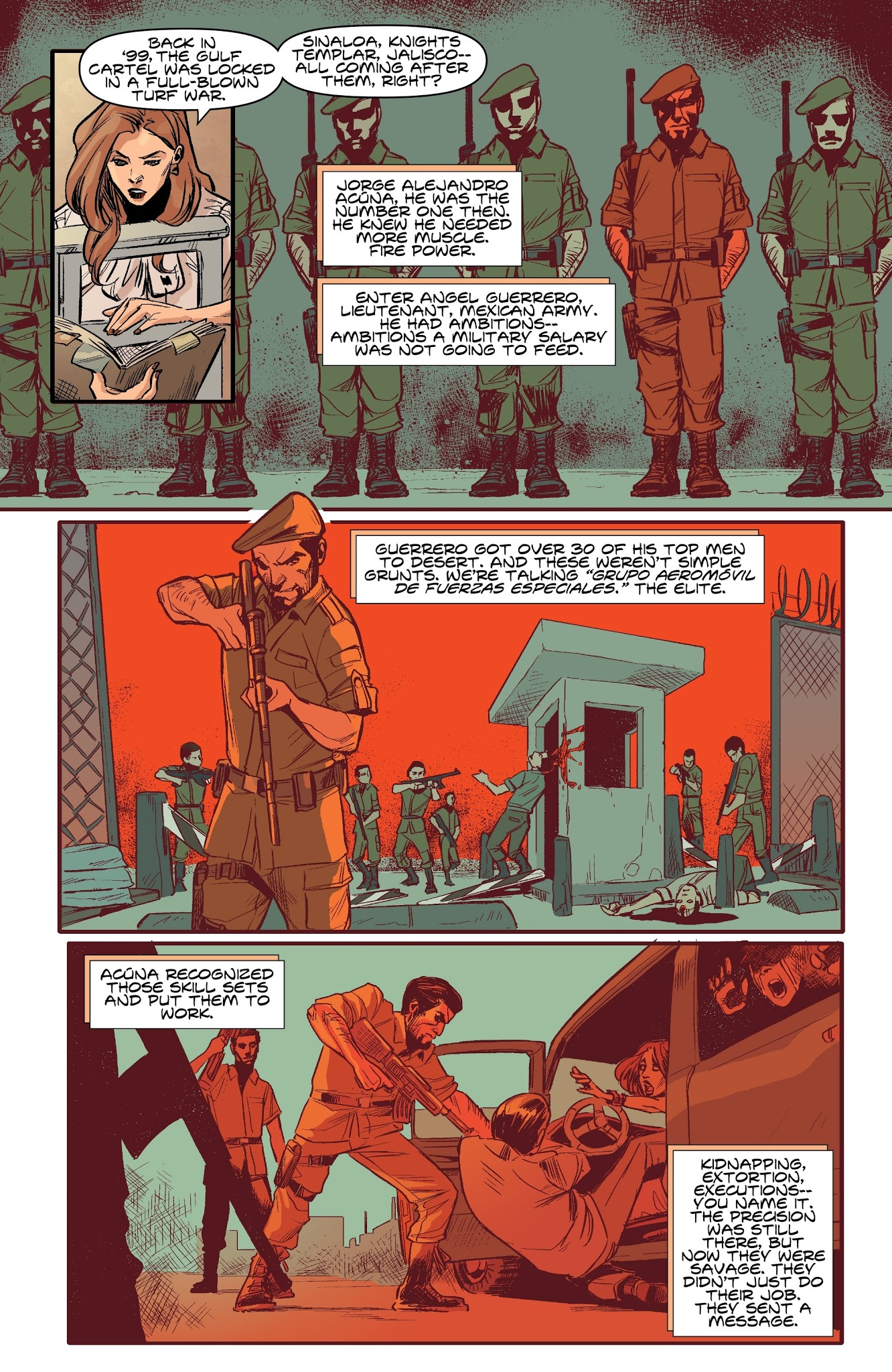 Read online Genius: Cartel comic -  Issue #4 - 10