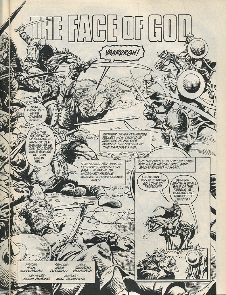 The Savage Sword Of Conan issue 181 - Page 5