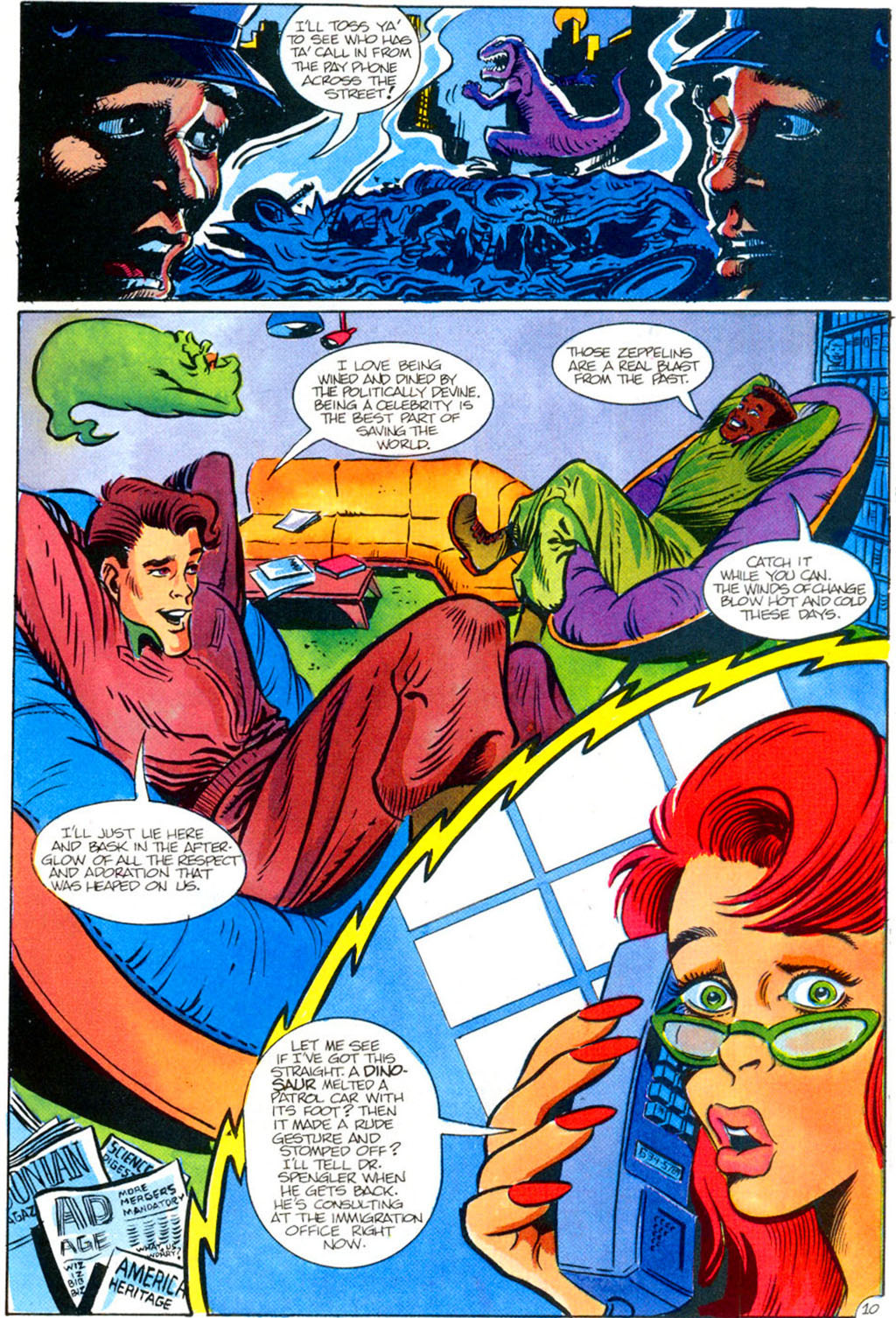Read online Real Ghostbusters comic -  Issue #15 - 14