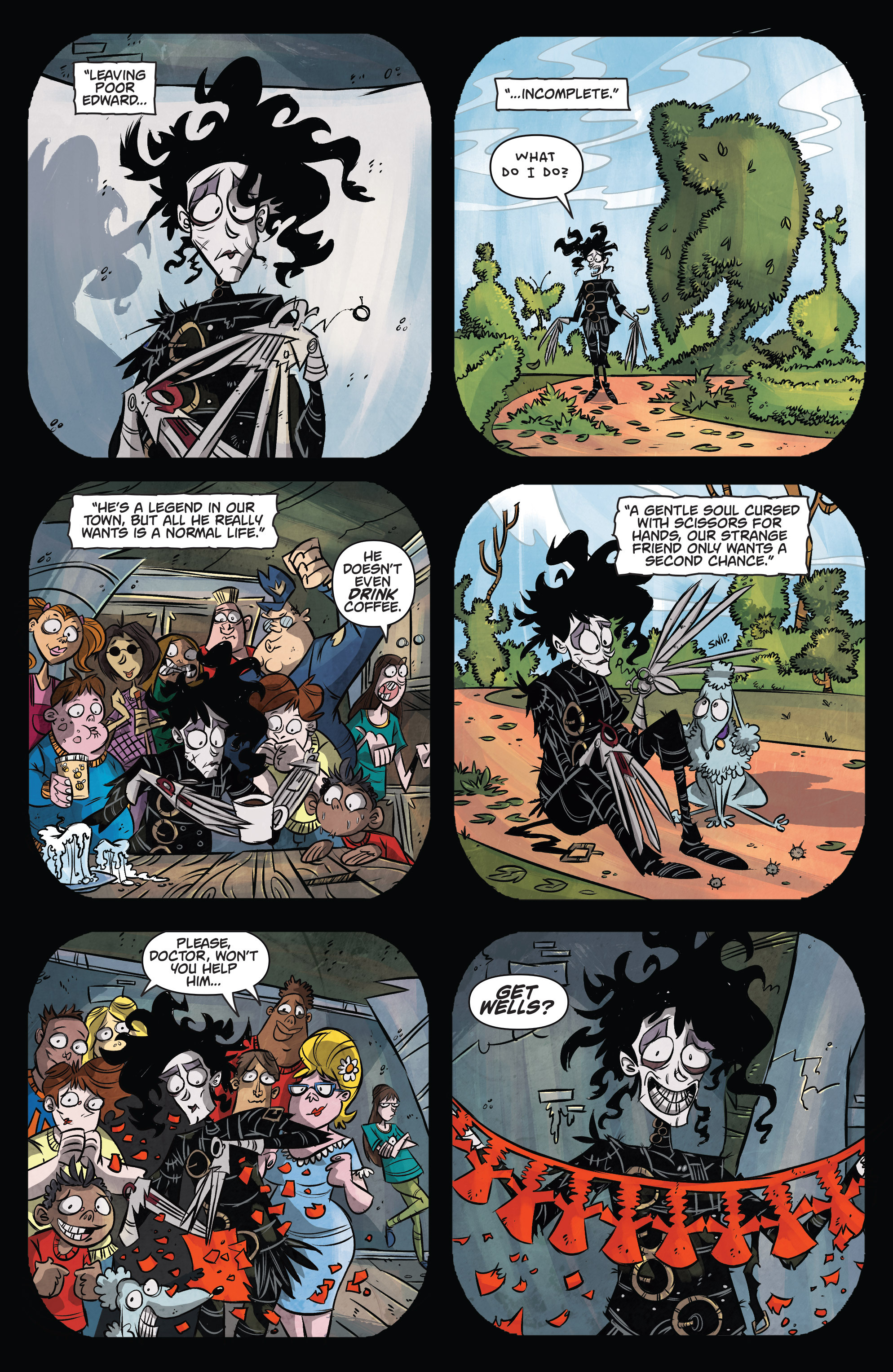 Read online Edward Scissorhands comic -  Issue #7 - 5