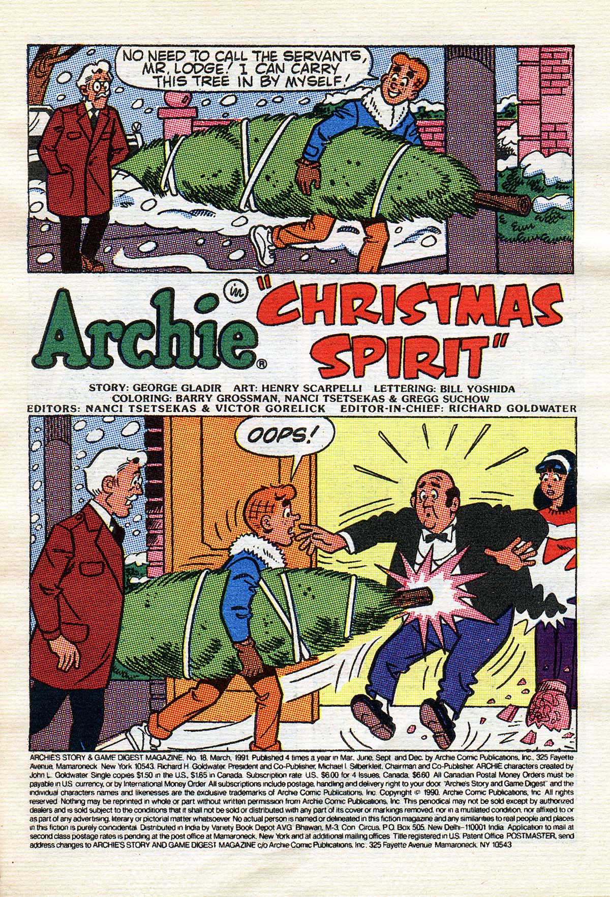 Read online Archie's Story & Game Digest Magazine comic -  Issue #18 - 2