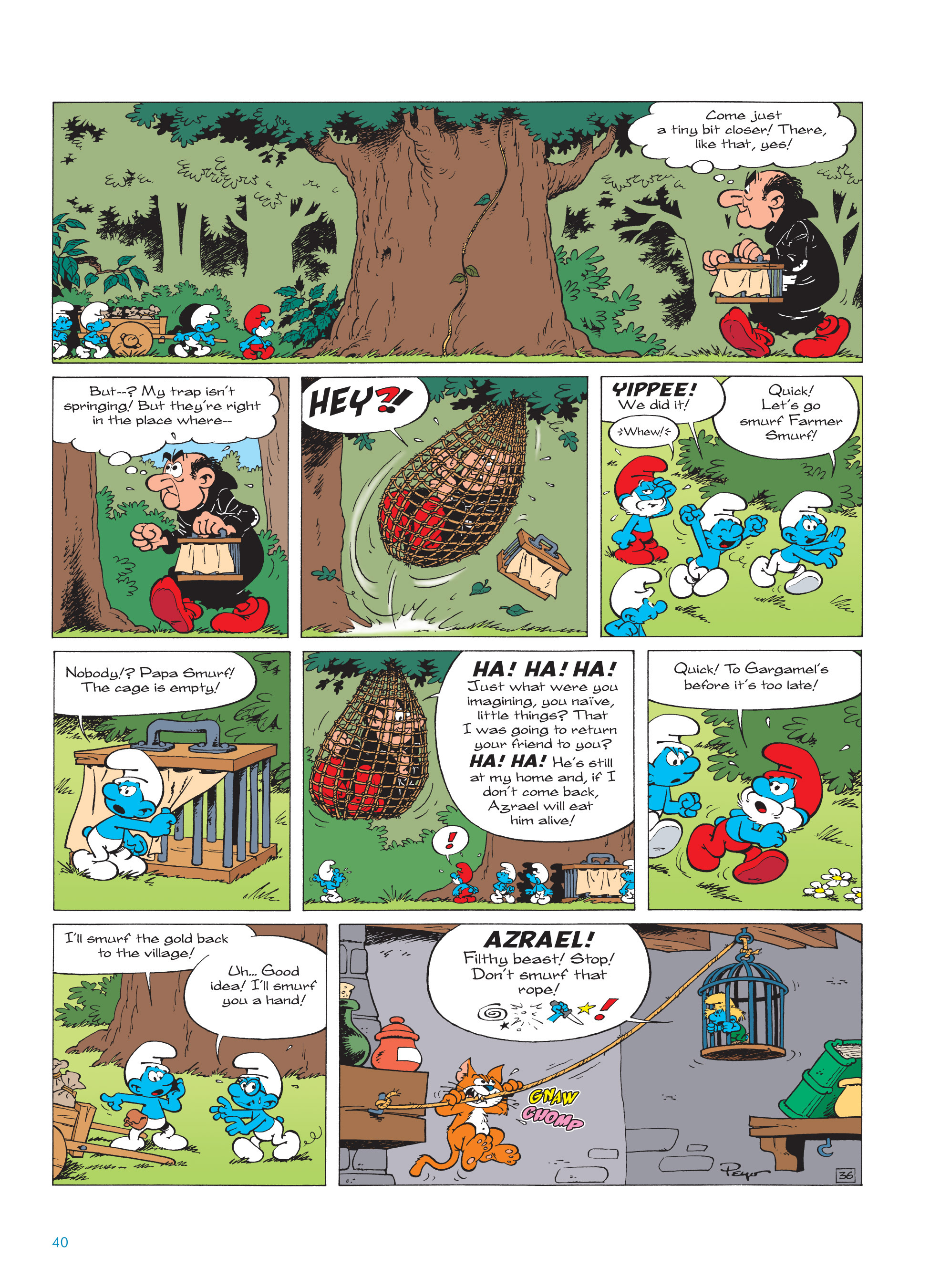 Read online The Smurfs comic -  Issue #18 - 40