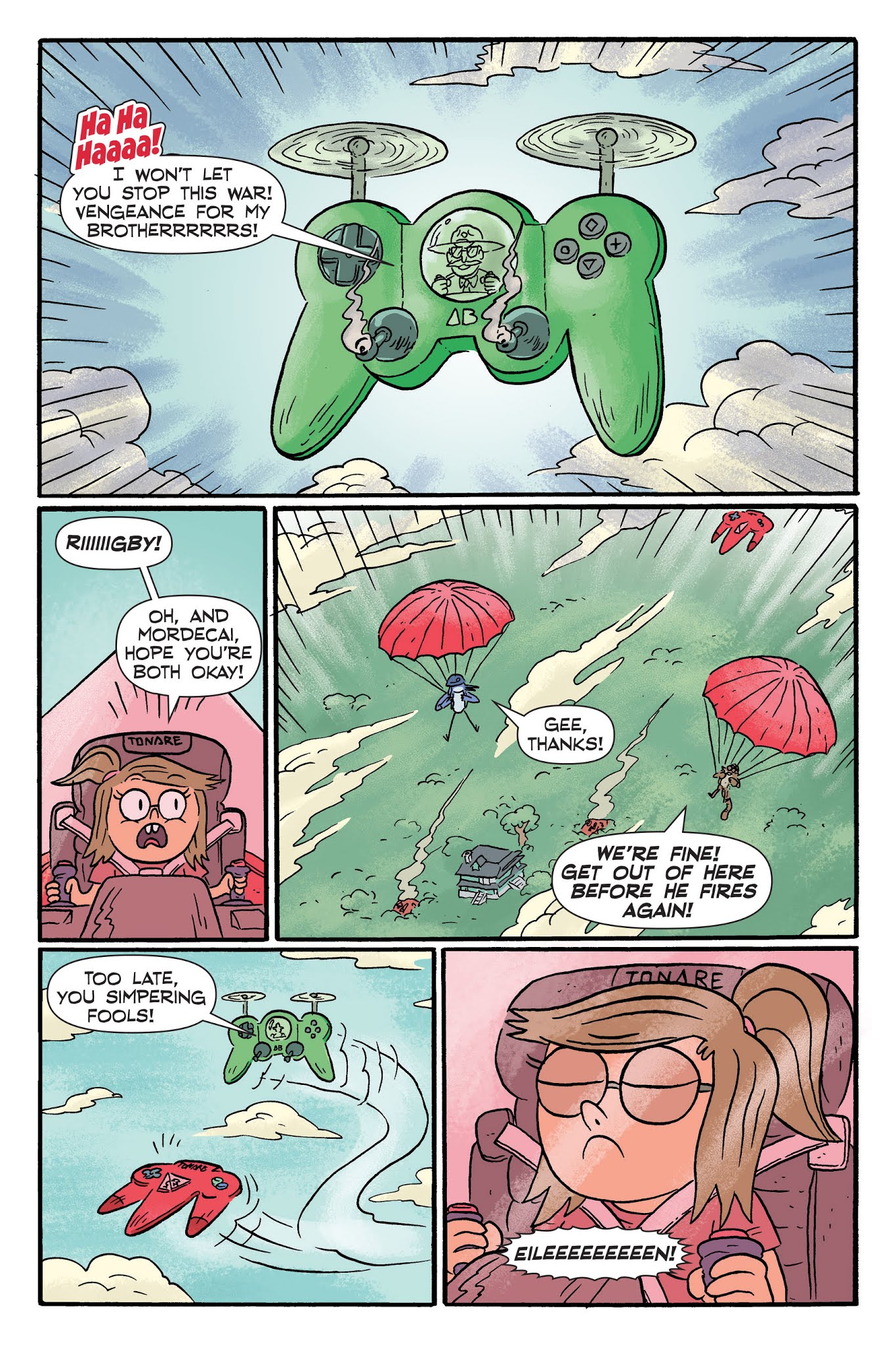 Read online Regular Show: A Clash of Consoles comic -  Issue # TPB (Part 2) - 29