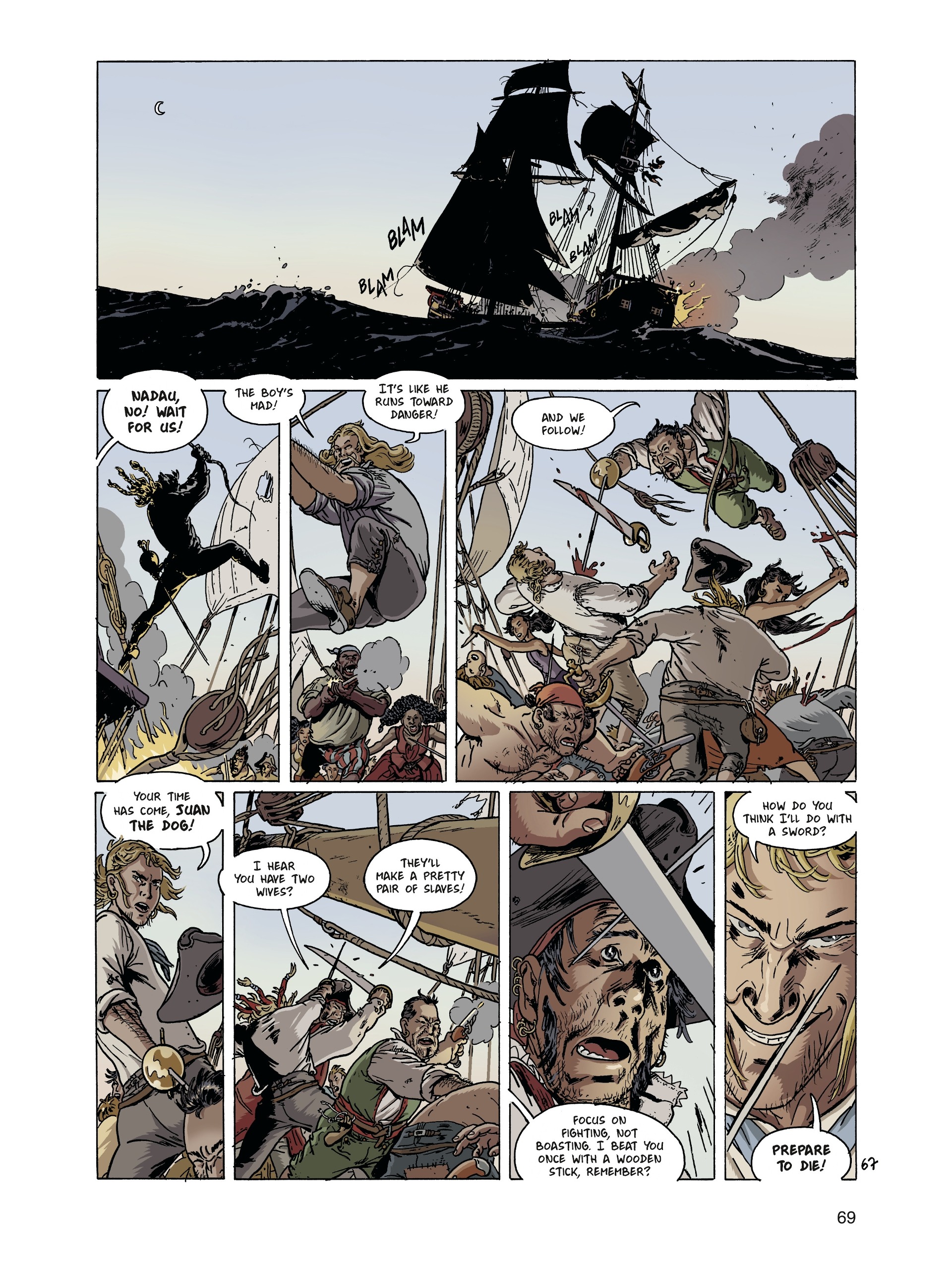 Read online Gypsies of the High Seas comic -  Issue # TPB 2 - 69
