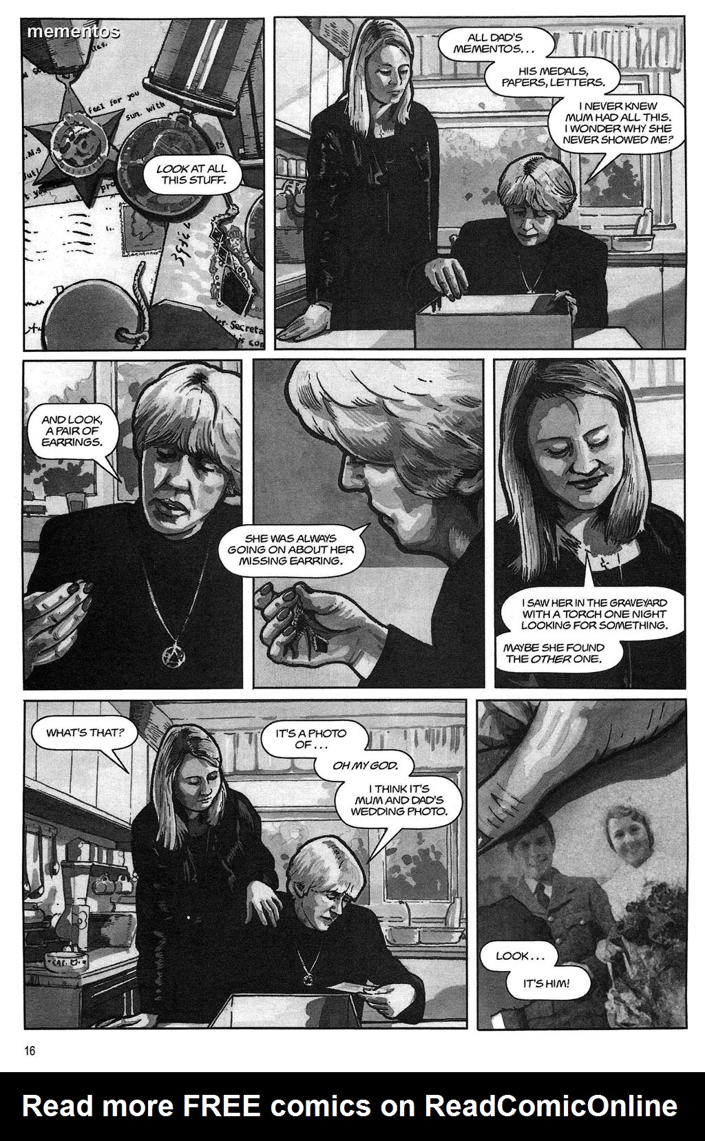 Read online Strangehaven comic -  Issue #17 - 16