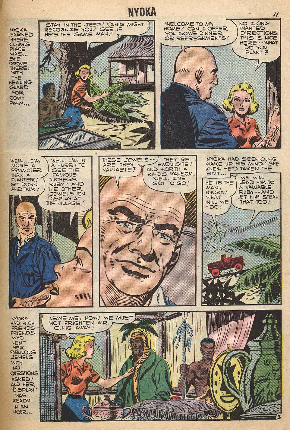 Read online Nyoka the Jungle Girl (1955) comic -  Issue #22 - 13