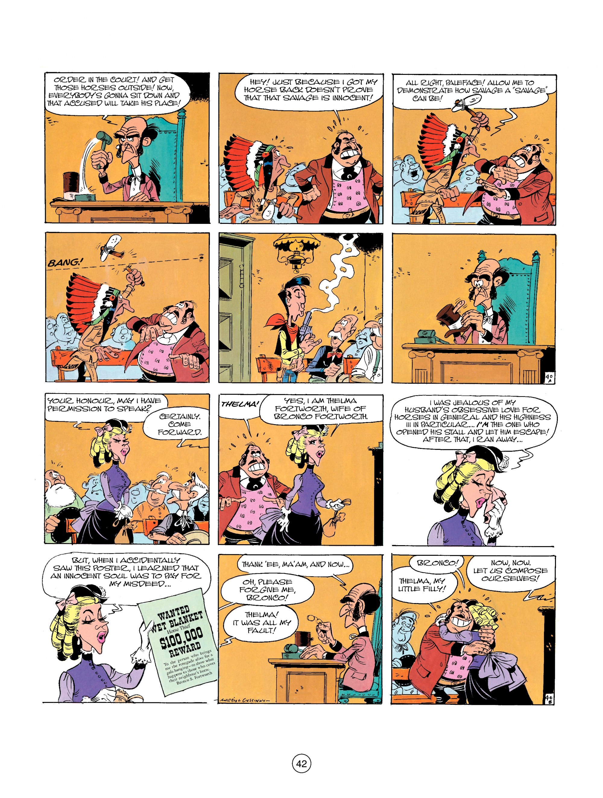 Read online A Lucky Luke Adventure comic -  Issue #26 - 42