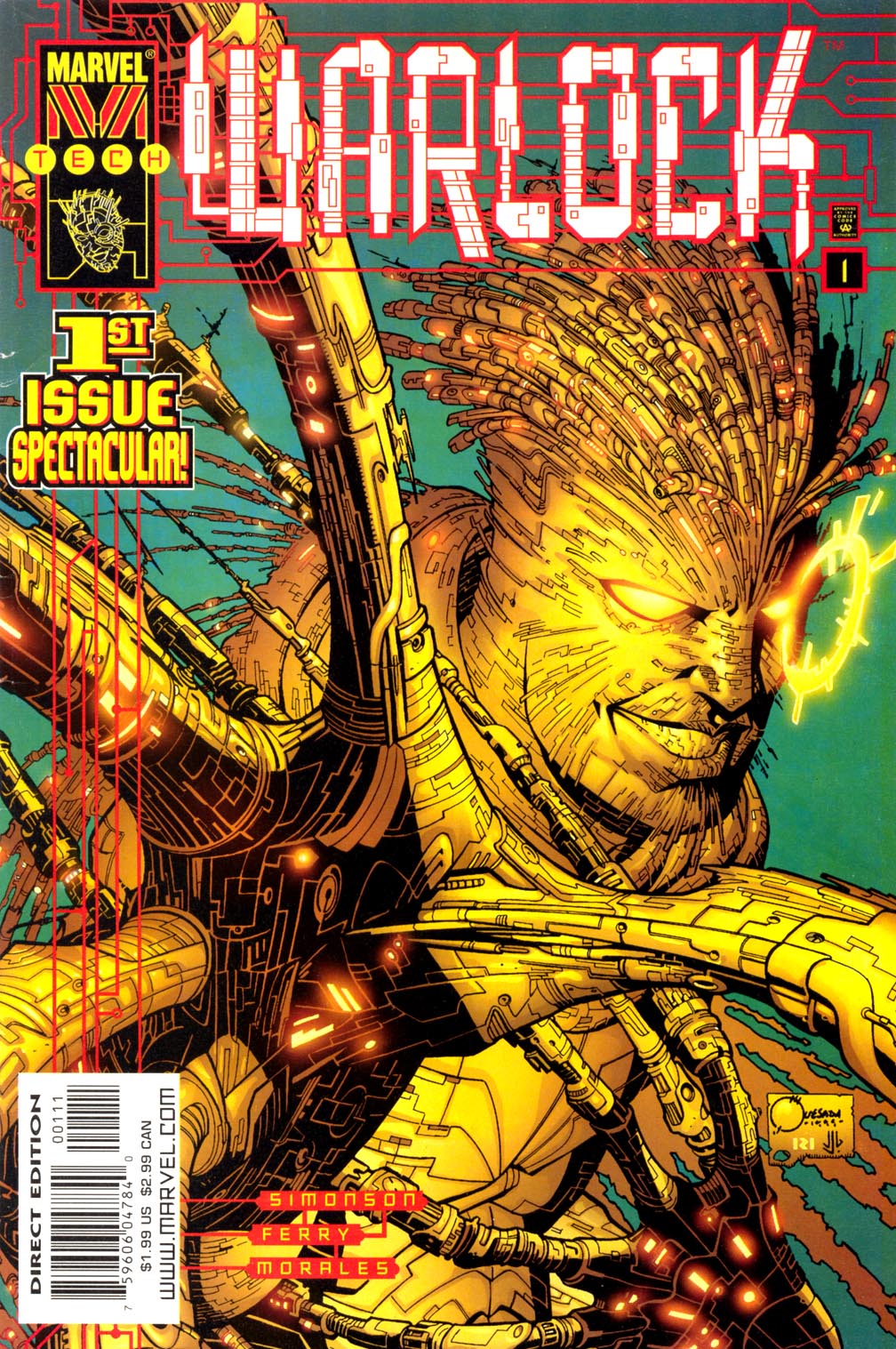 Read online Warlock (1999) comic -  Issue #1 - 2