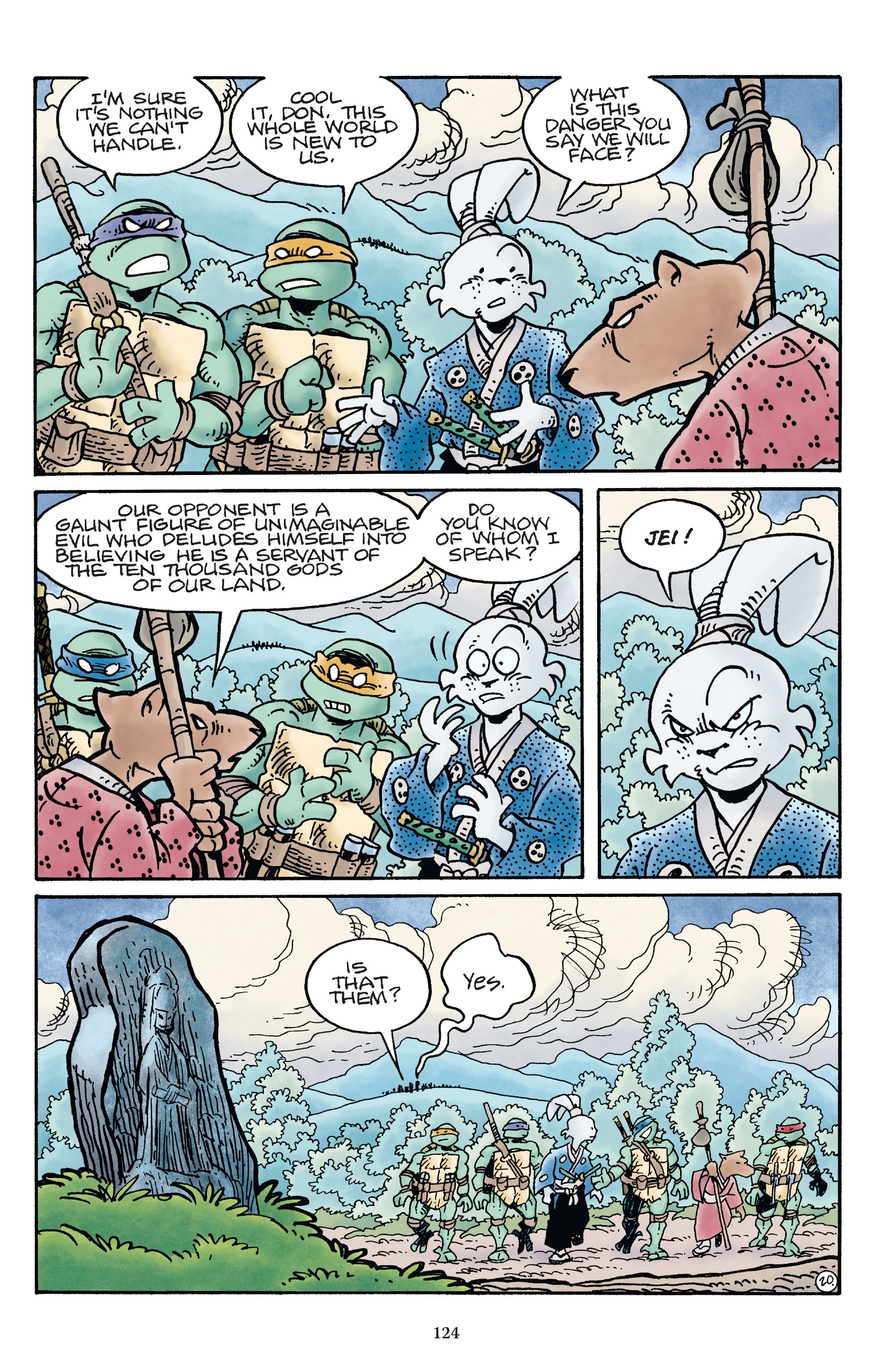 Read online Usagi Yojimbo/Teenage Mutant Ninja Turtles: The Complete Collection comic -  Issue # TPB (Part 2) - 17