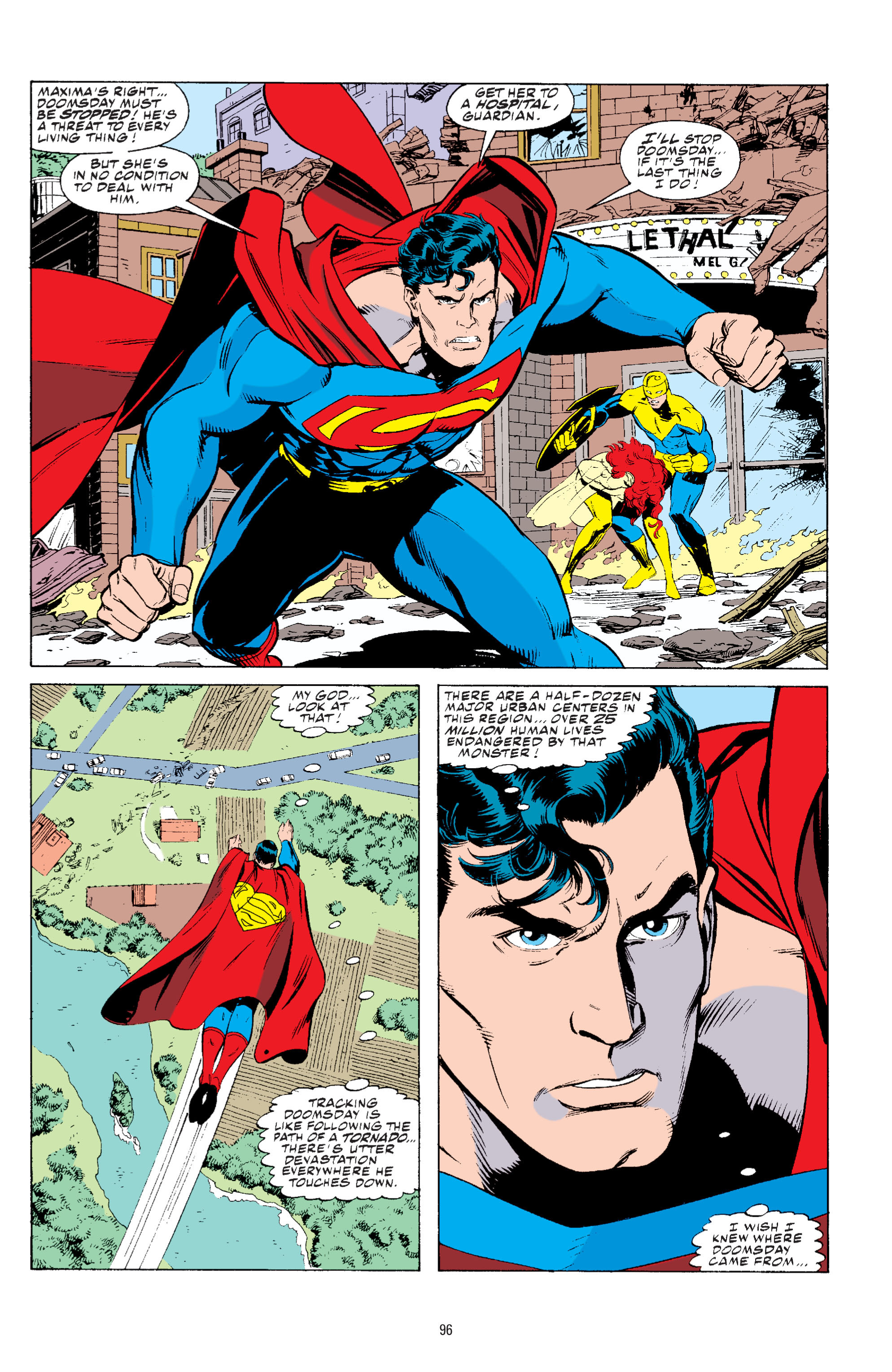Read online The Death of Superman comic -  Issue # Full - 93