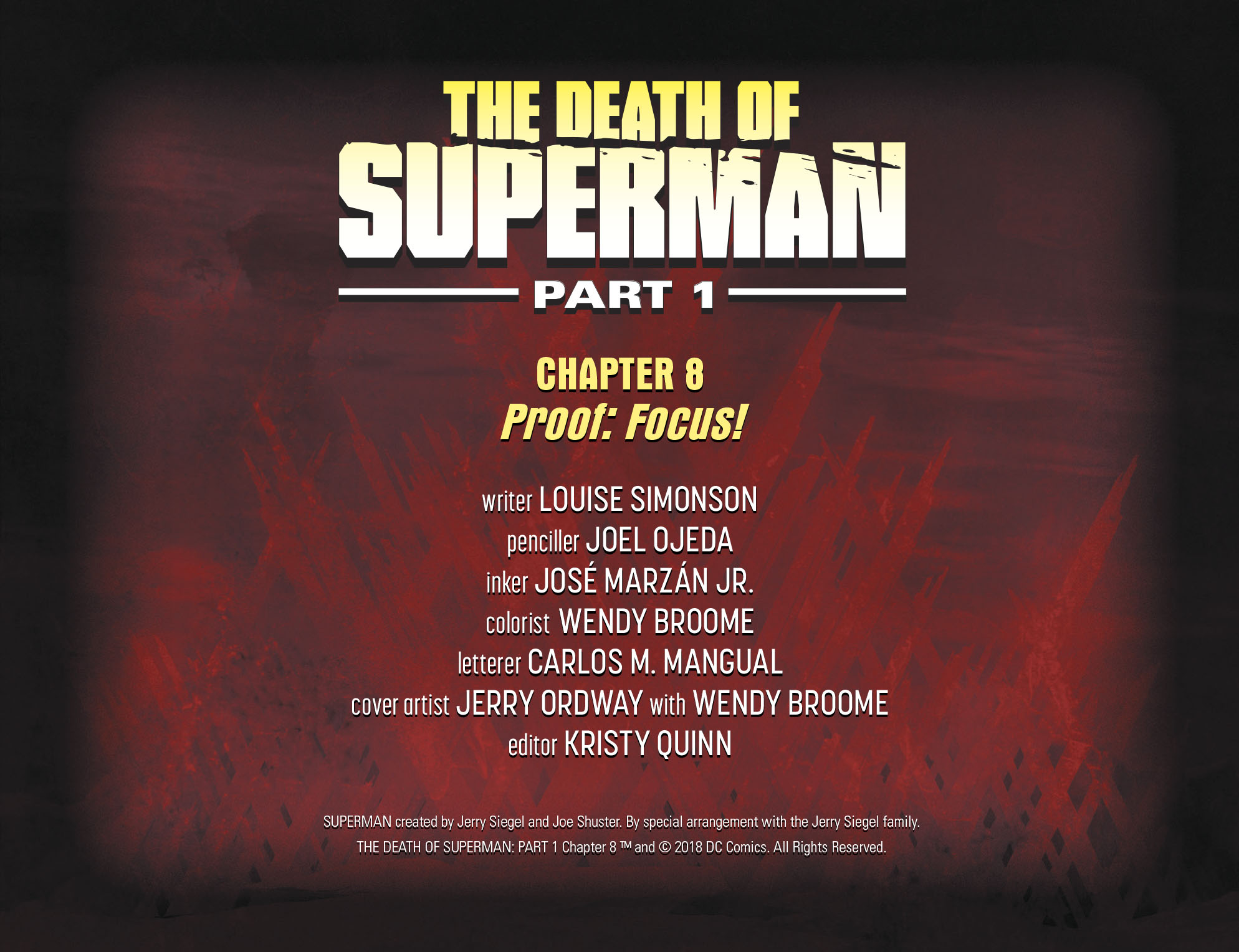 Read online The Death of Superman (2018) comic -  Issue #8 - 2