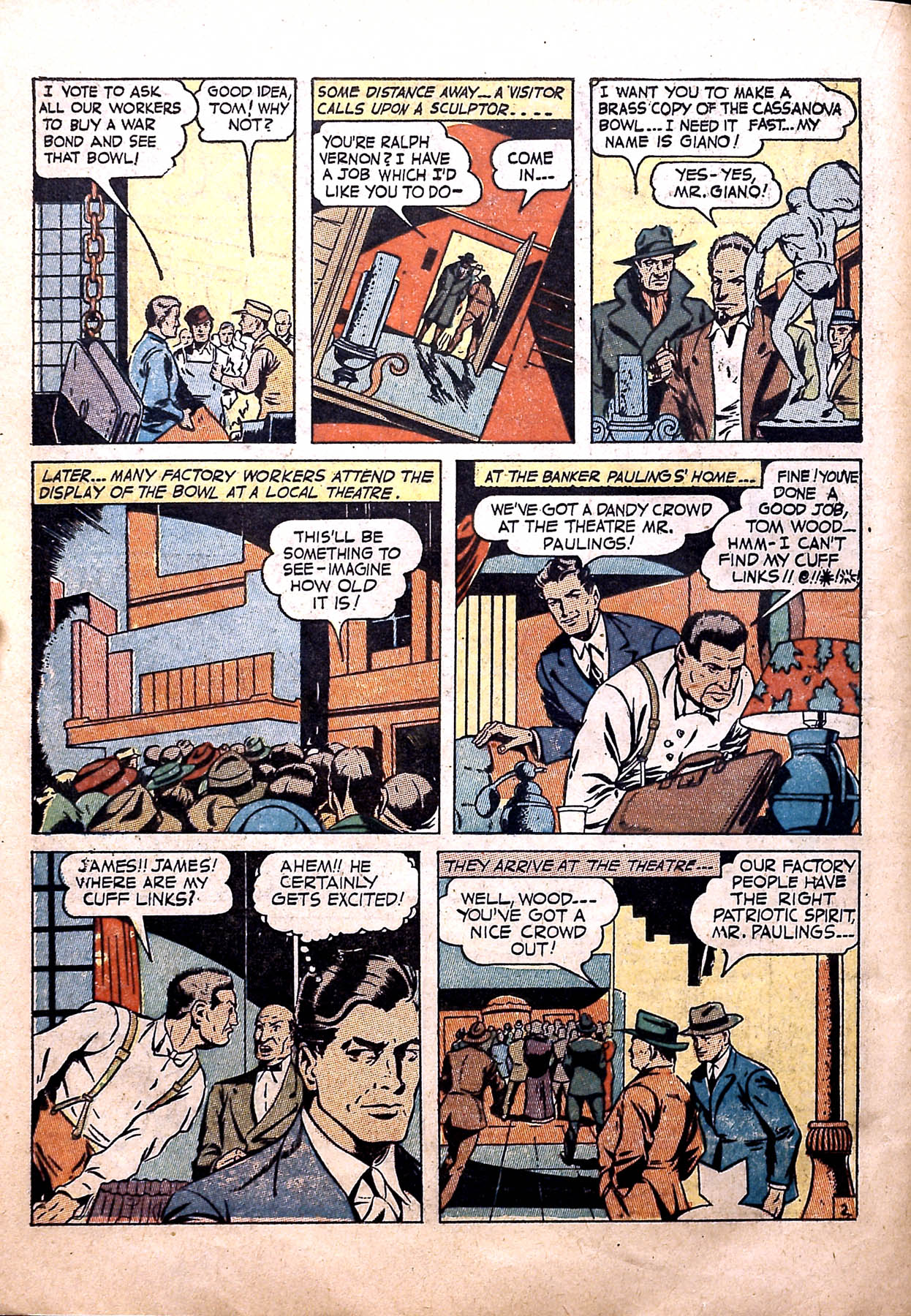 Read online Clue Comics comic -  Issue #2 - 34