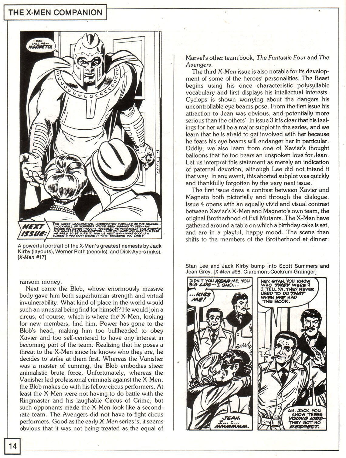 Read online The X-Men Companion comic -  Issue #1 - 14
