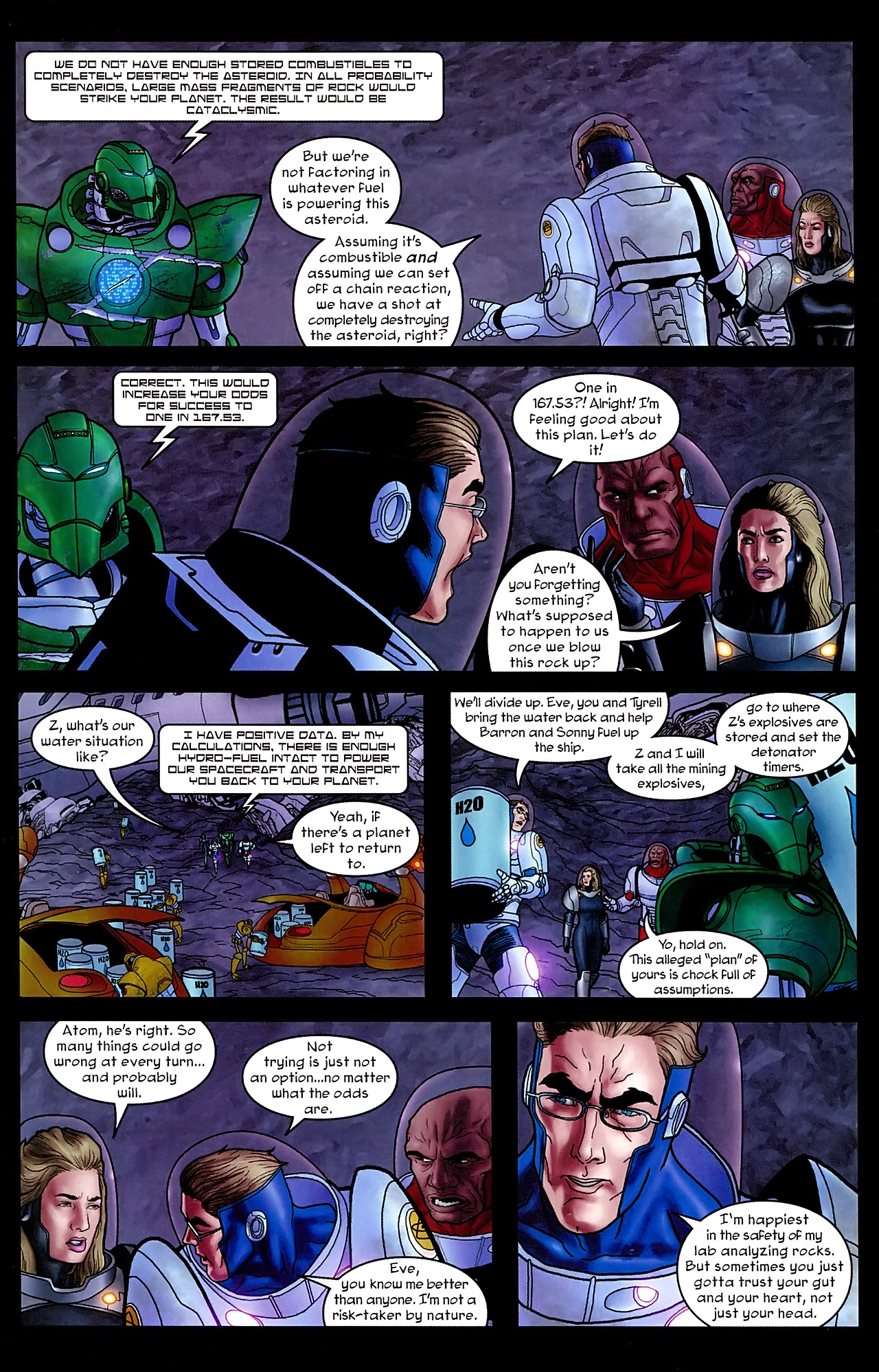 Read online Zero-G comic -  Issue #4 - 8