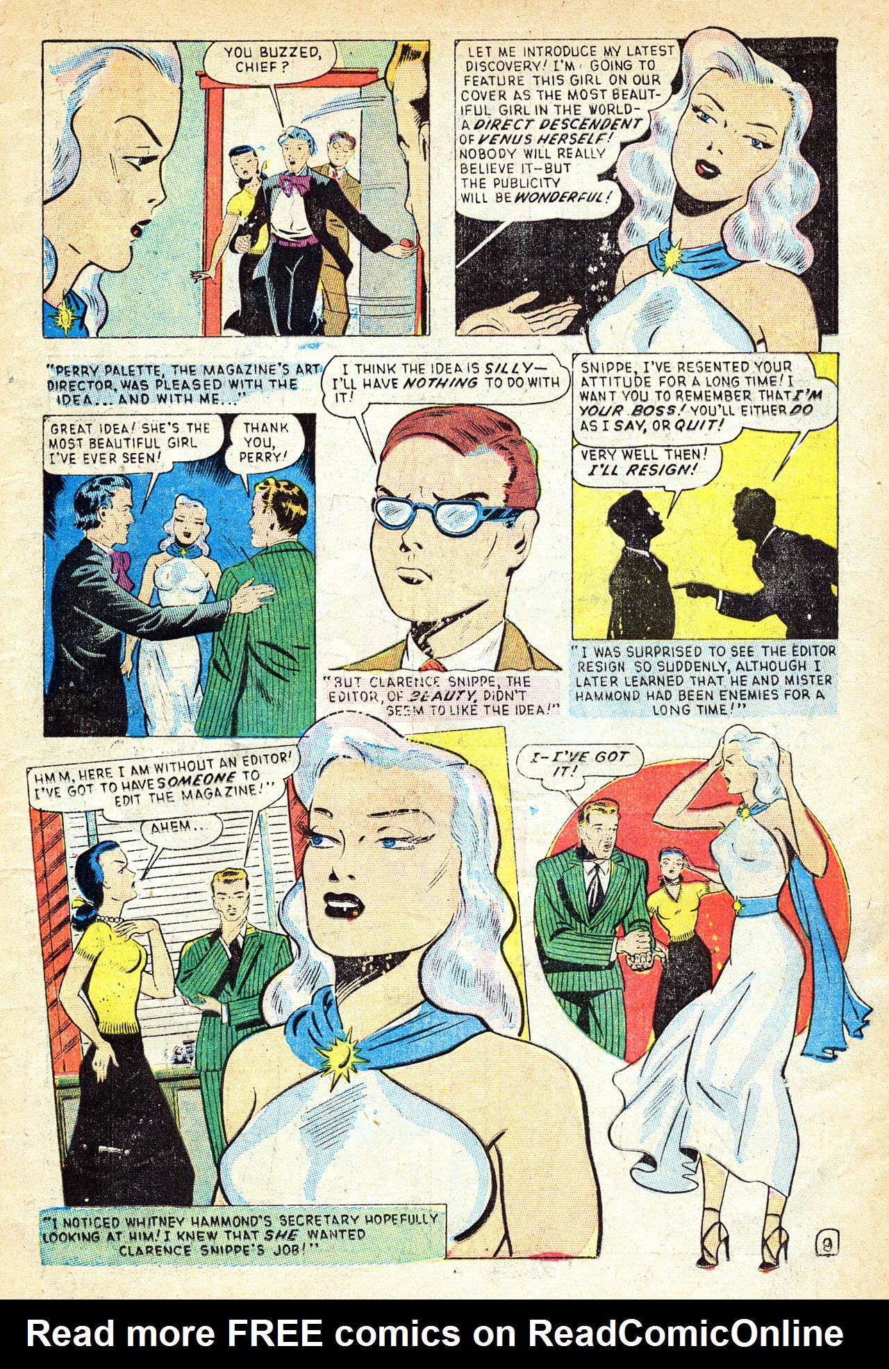 Read online Venus (1948) comic -  Issue #1 - 11