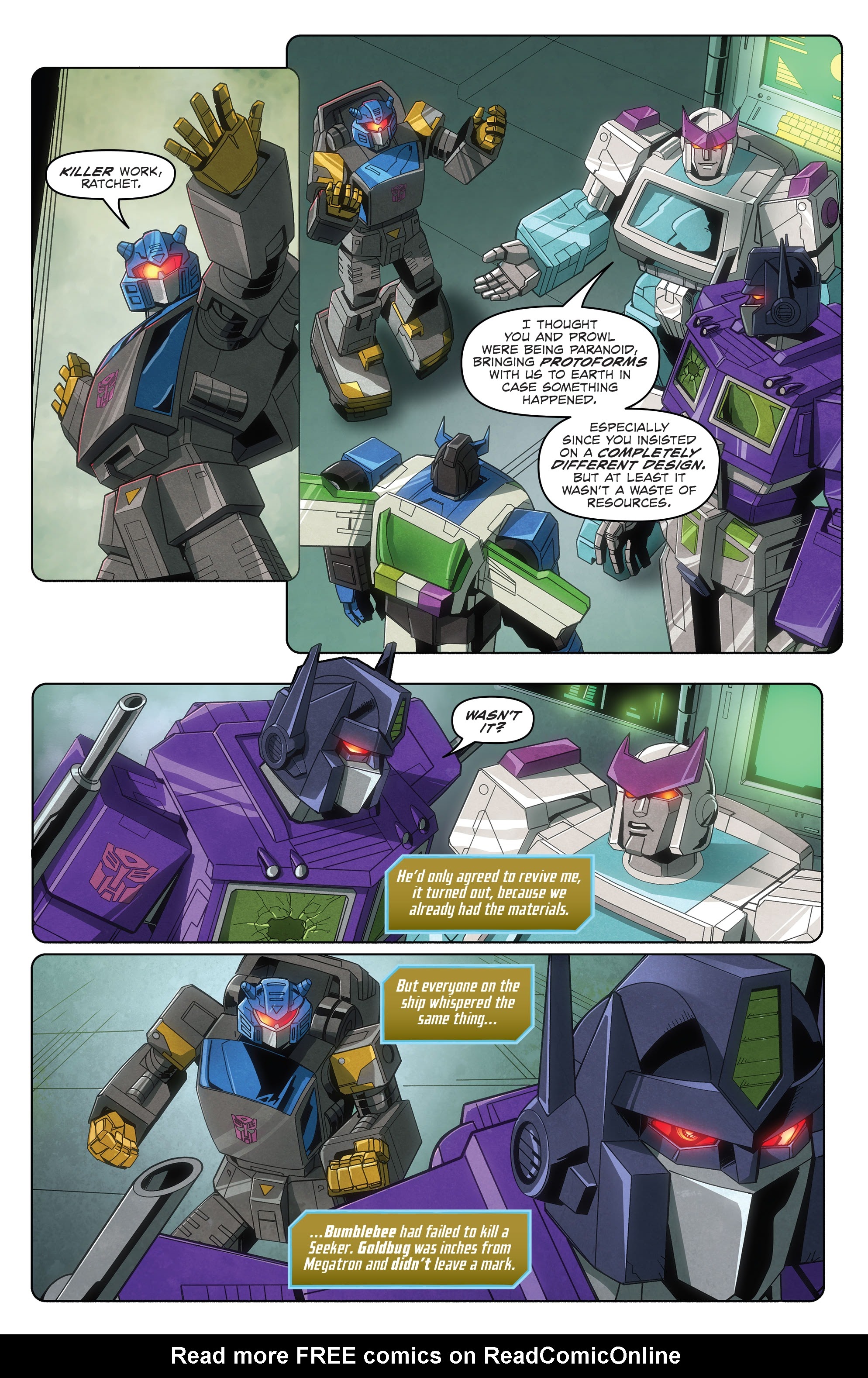 Read online Transformers: Shattered Glass comic -  Issue #4 - 7