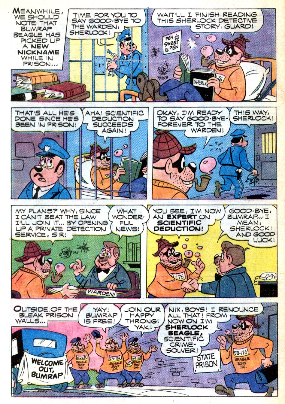 Read online Walt Disney THE BEAGLE BOYS comic -  Issue #16 - 4