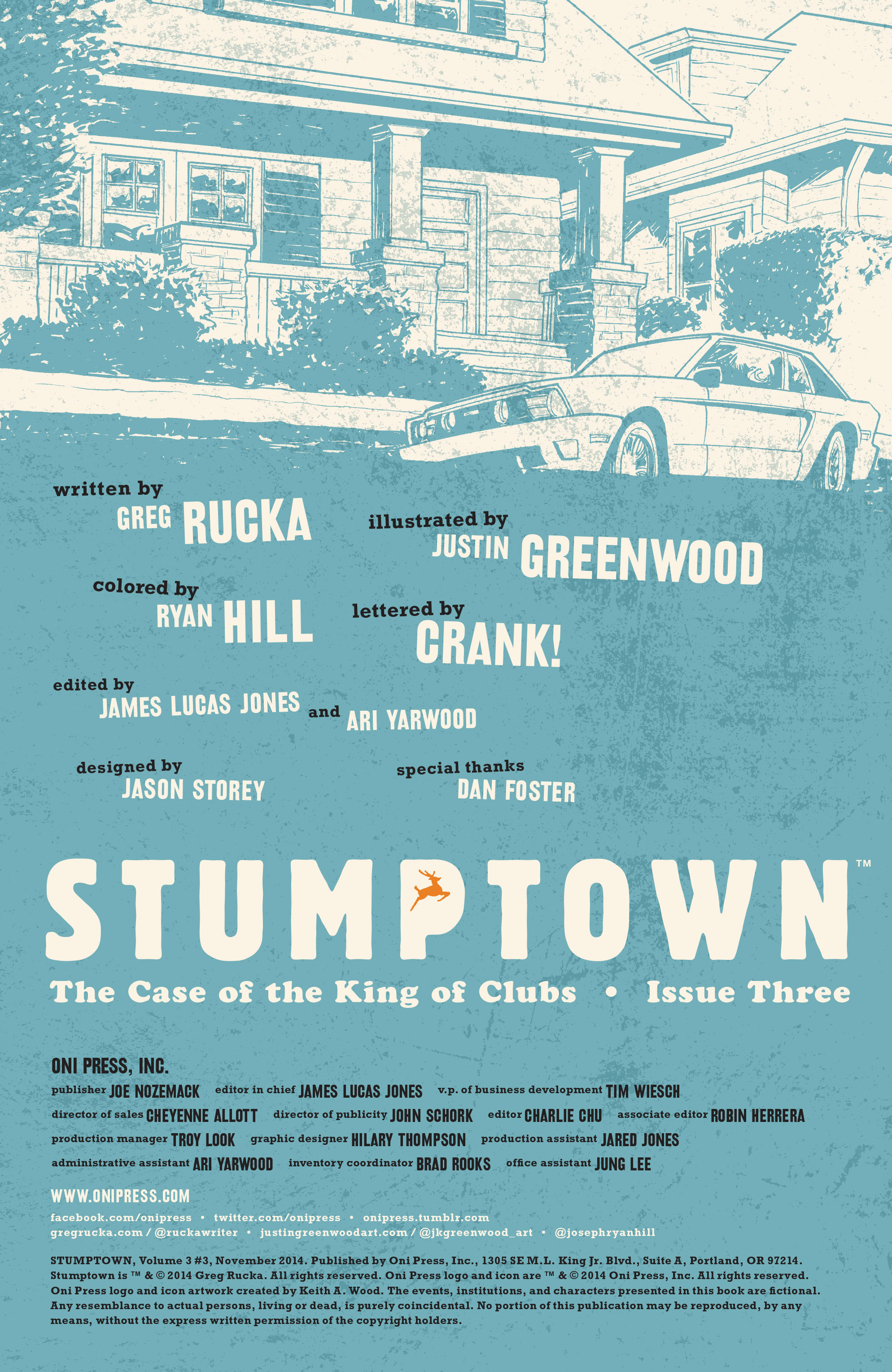 Read online Stumptown comic -  Issue #3 - 3