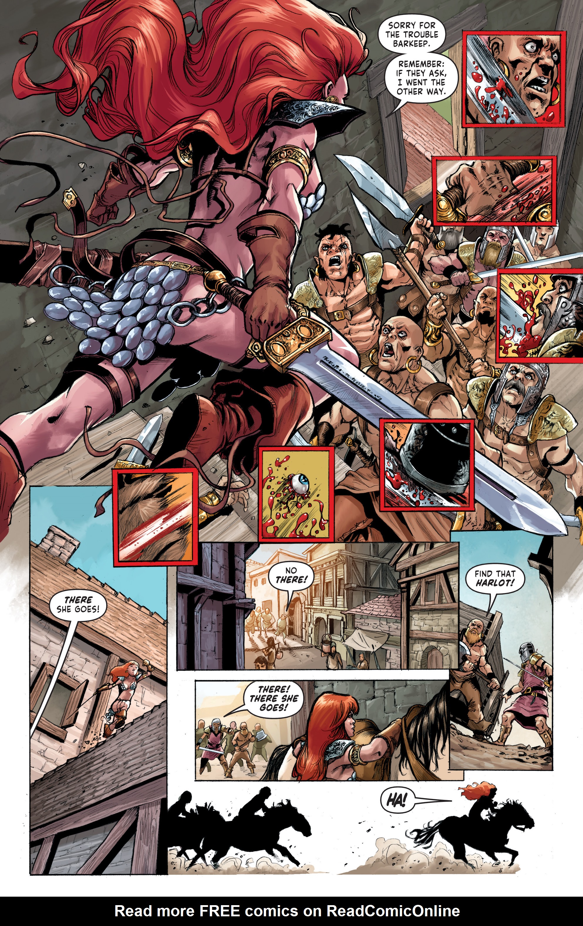 Read online Red Sonja: Birth of the She-Devil comic -  Issue # _TPB - 35