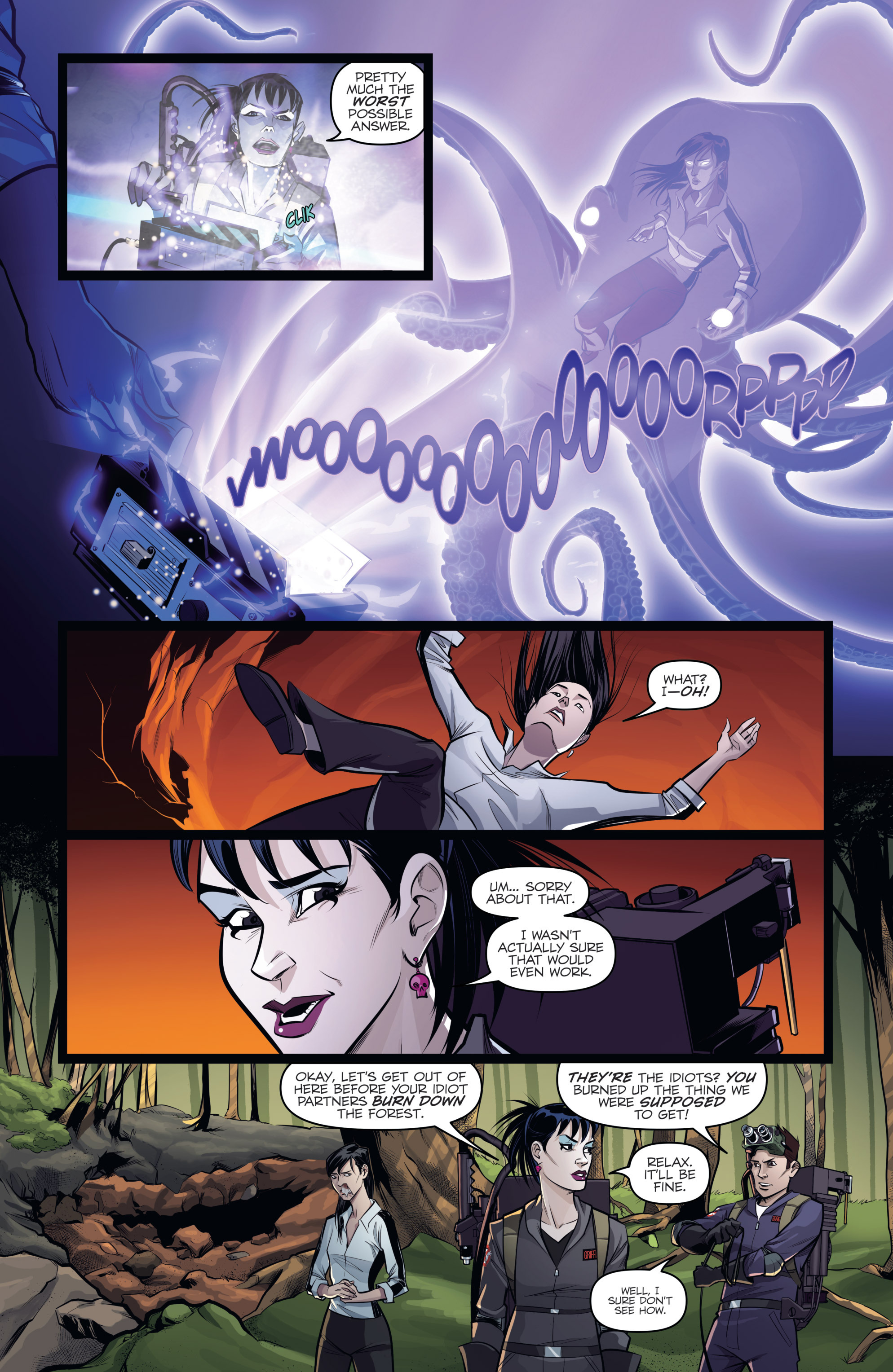 Read online Ghostbusters: International comic -  Issue #9 - 23