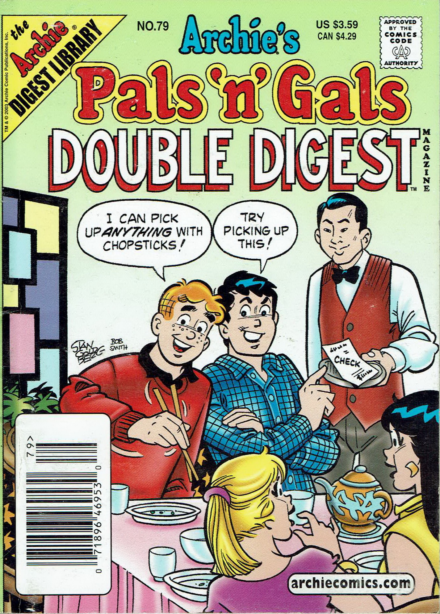 Archie's Pals 'n' Gals Double Digest Magazine issue 79 - Page 1