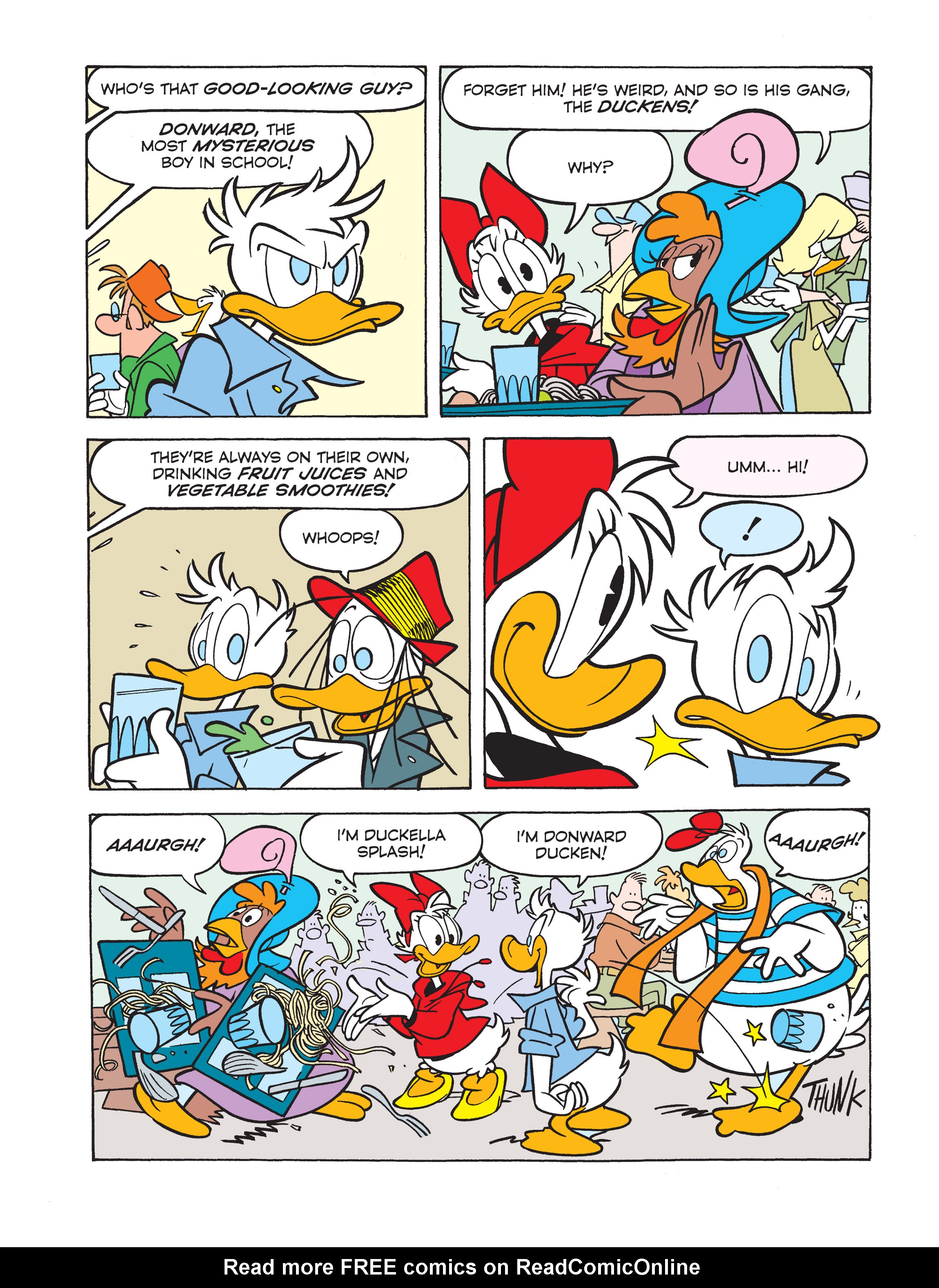 Read online Quacklight: Bewitching Vampires In Duckburg comic -  Issue # Full - 8